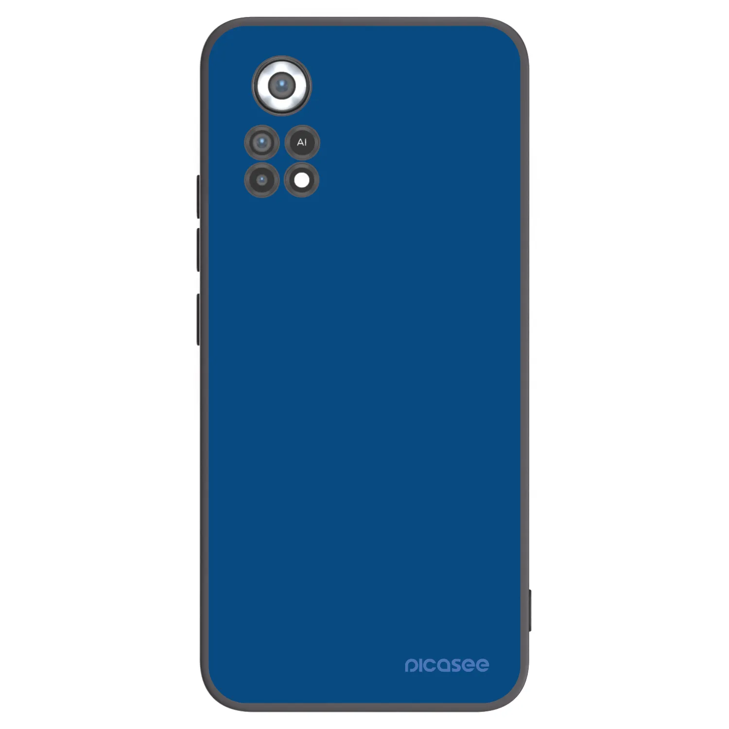 Picasee crna silikonska maskica za Xiaomi Poco X4 Pro 5G - Navy Blue