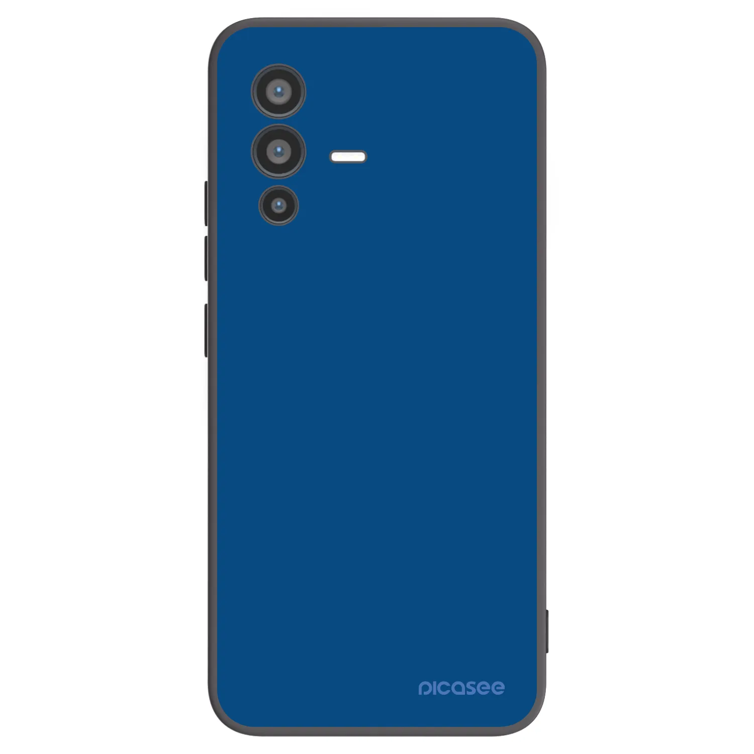 Picasee crna silikonska maskica za Vivo V23 5G - Navy Blue