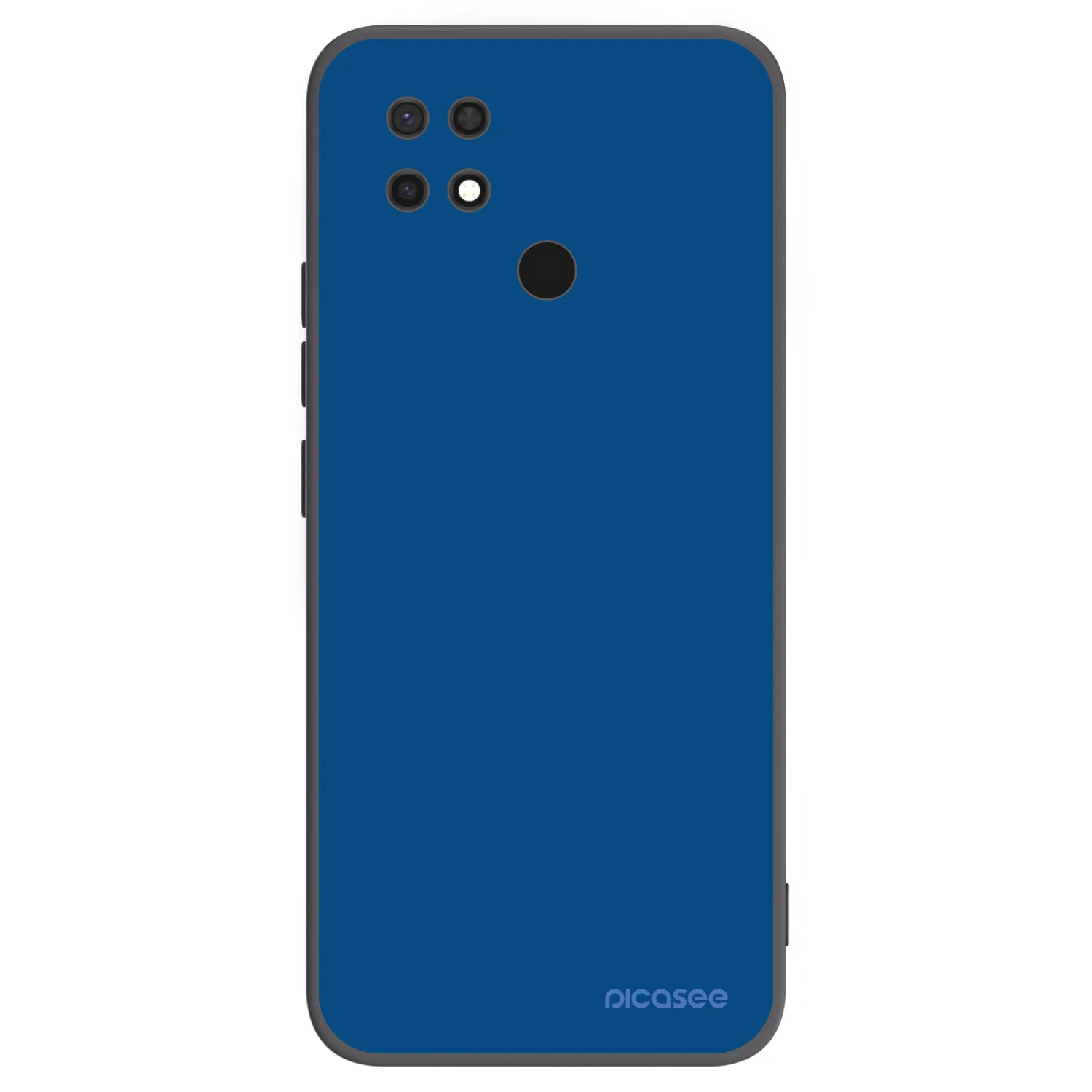Picasee crna silikonska maskica za Xiaomi Redmi 10C - Navy Blue