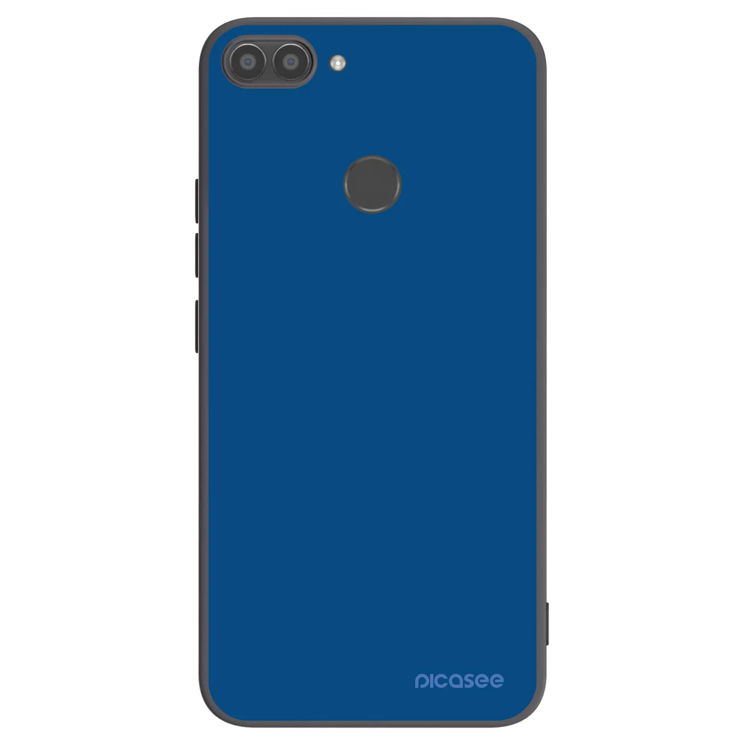 Picasee crna silikonska maskica za Huawei P Smart - Navy Blue