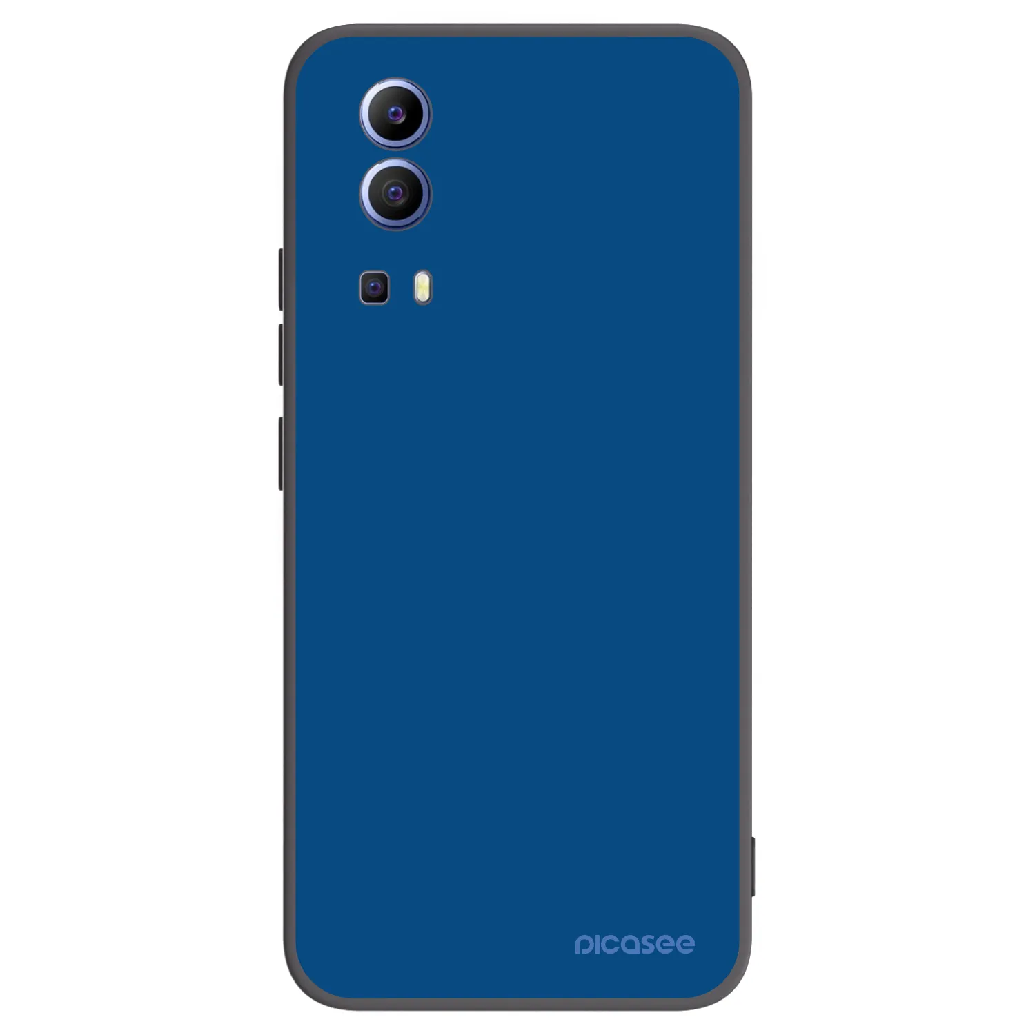 Picasee crna silikonska maskica za Vivo Y52 5G - Navy Blue