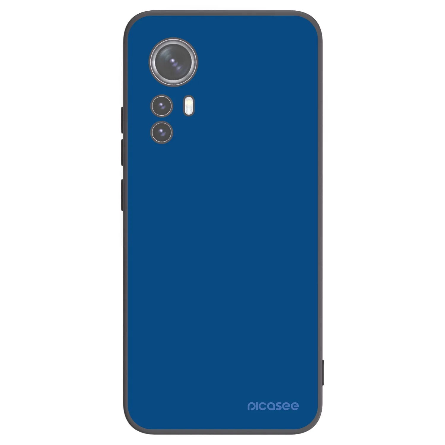 Picasee crna silikonska maskica za Xiaomi 12X - Navy Blue