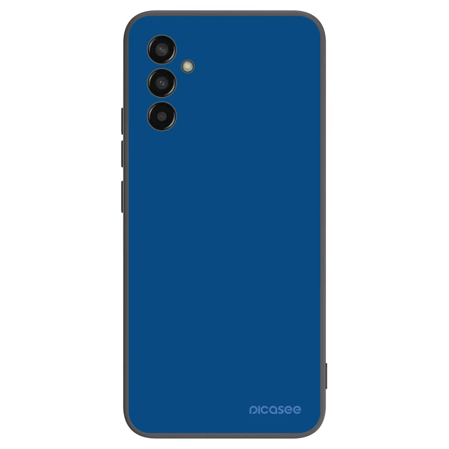 Picasee crna silikonska maskica za Samsung Galaxy M13 M135F - Navy Blue