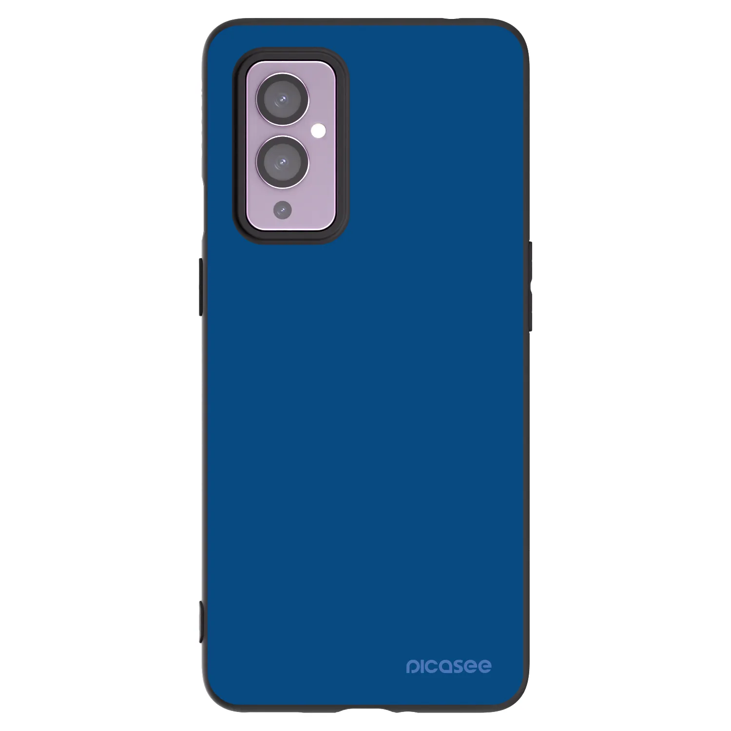 Picasee crna silikonska maskica za OnePlus 9 - Navy Blue