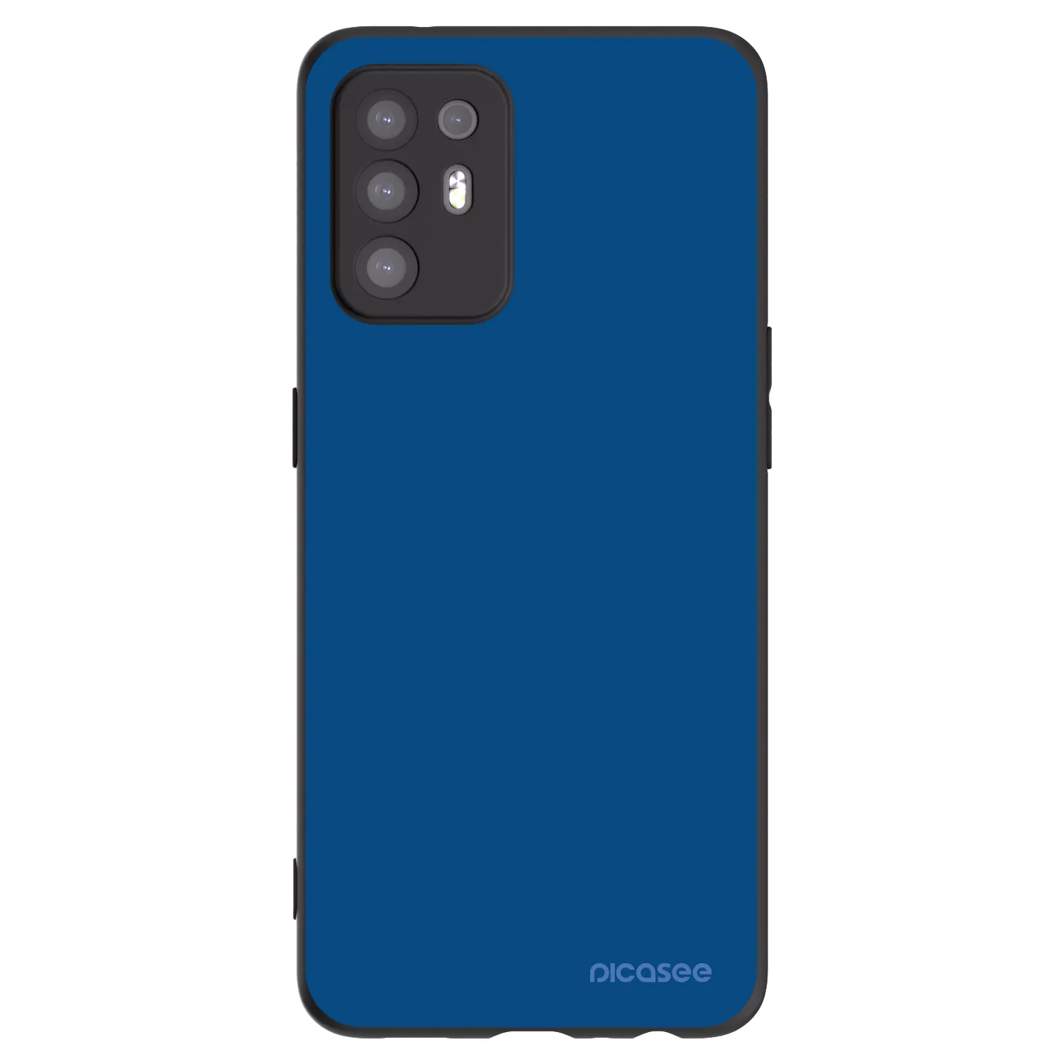 Picasee crna silikonska maskica za OPPO A94 5G - Navy Blue