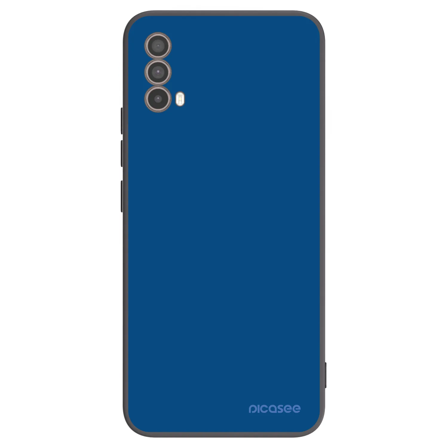 Picasee crna silikonska maskica za Motorola Moto E40 - Navy Blue