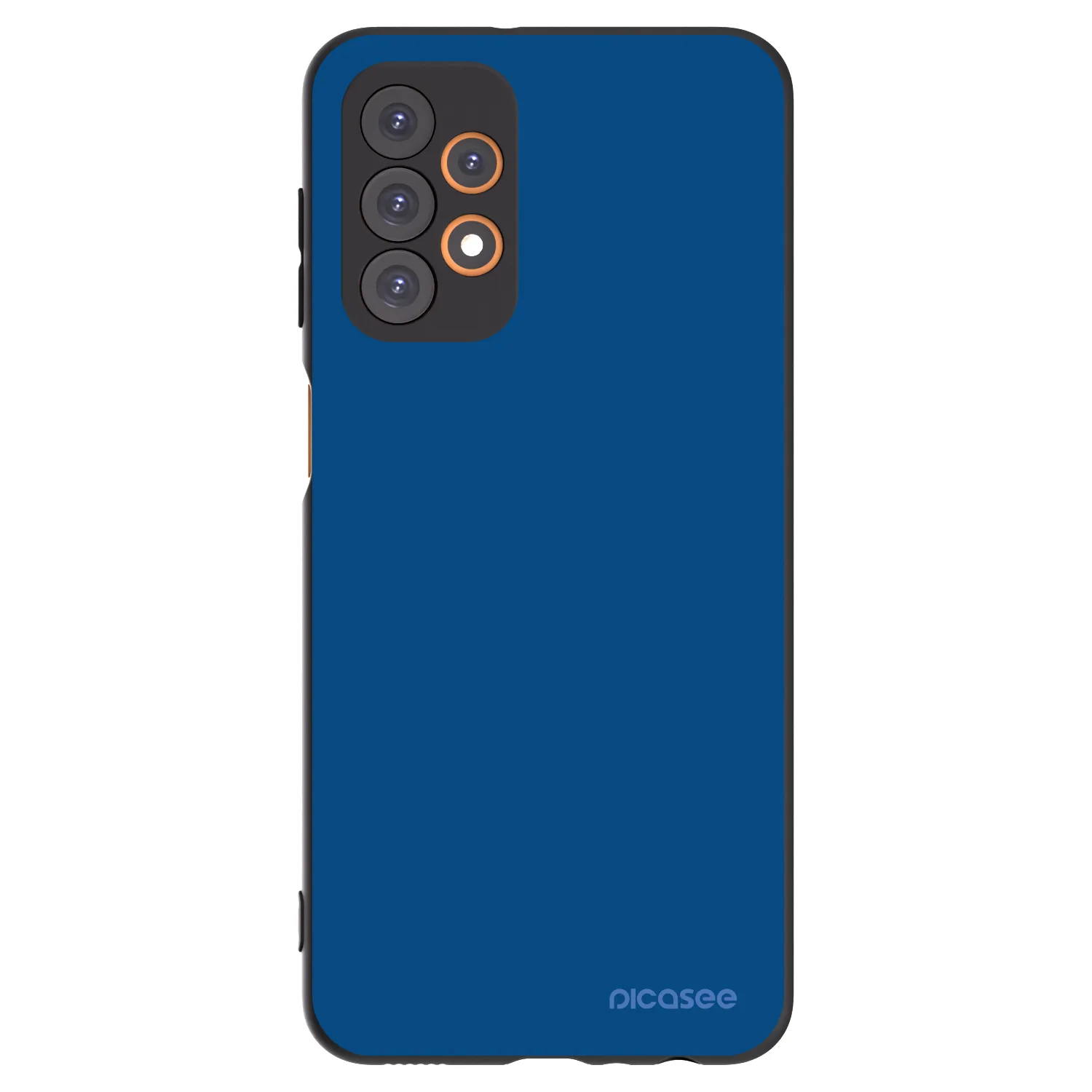 Picasee crna silikonska maskica za Samsung Galaxy A23 A236B 5G - Navy Blue
