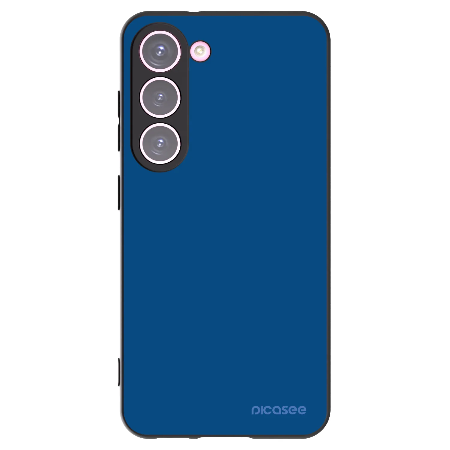 Picasee crna silikonska maskica za Samsung Galaxy S23 5G - Navy Blue