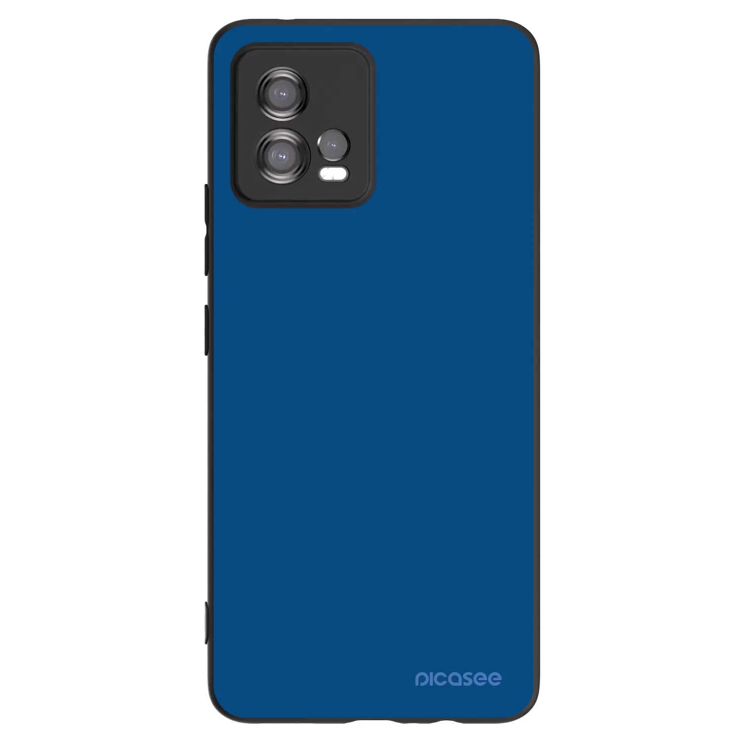 Picasee crna silikonska maskica za Motorola Moto G72 - Navy Blue