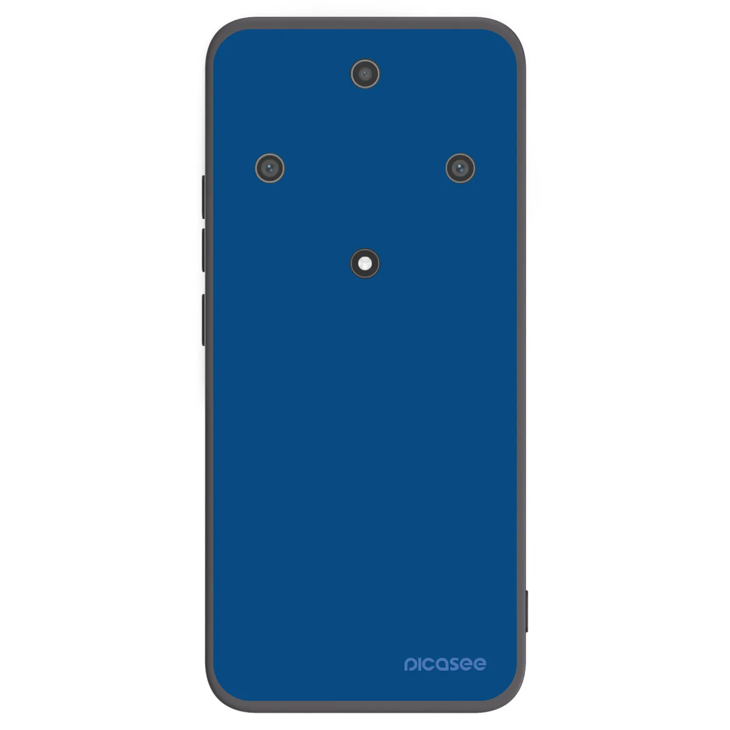 Picasee crna silikonska maskica za Honor Magic5 Lite 5G - Navy Blue