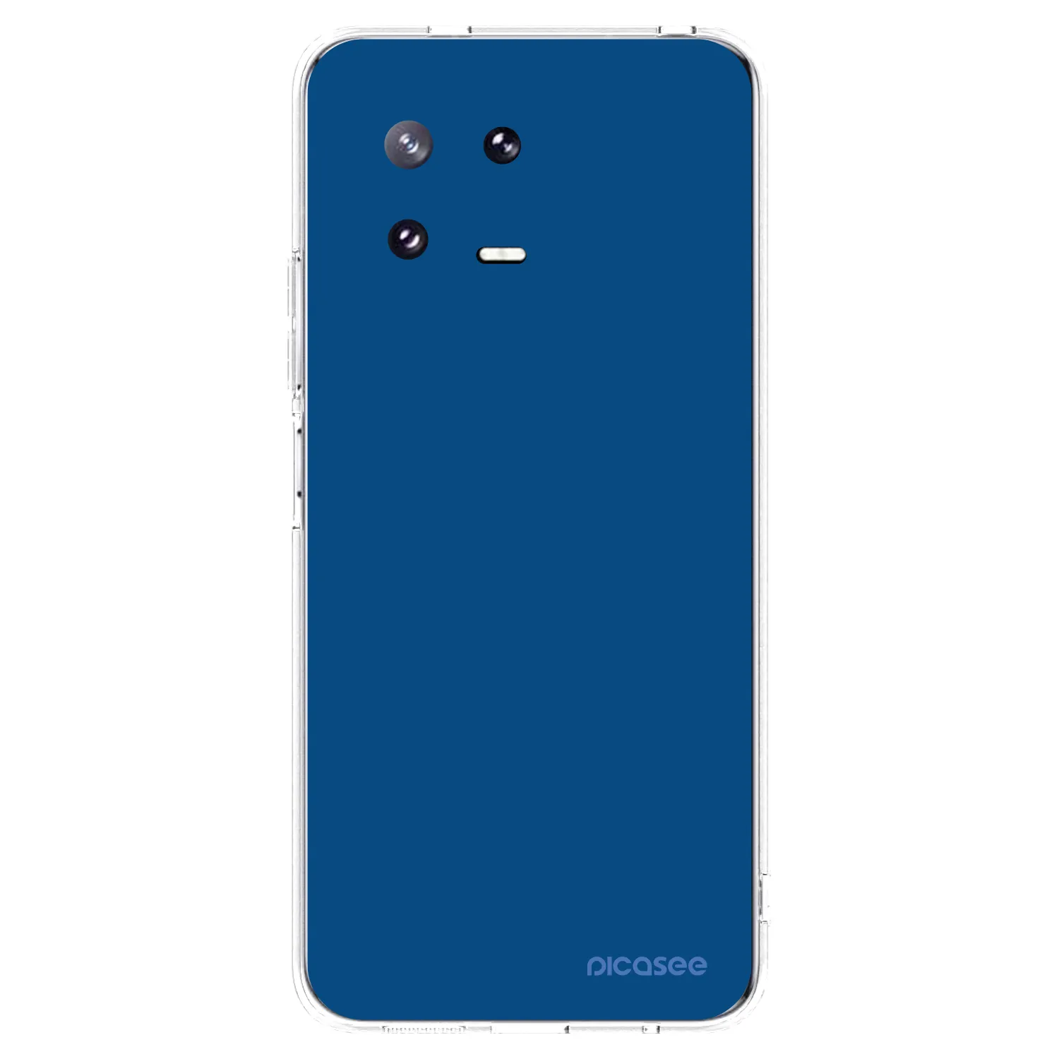 Picasee silikonska prozirna maskica za Xiaomi 13 Pro - Navy Blue
