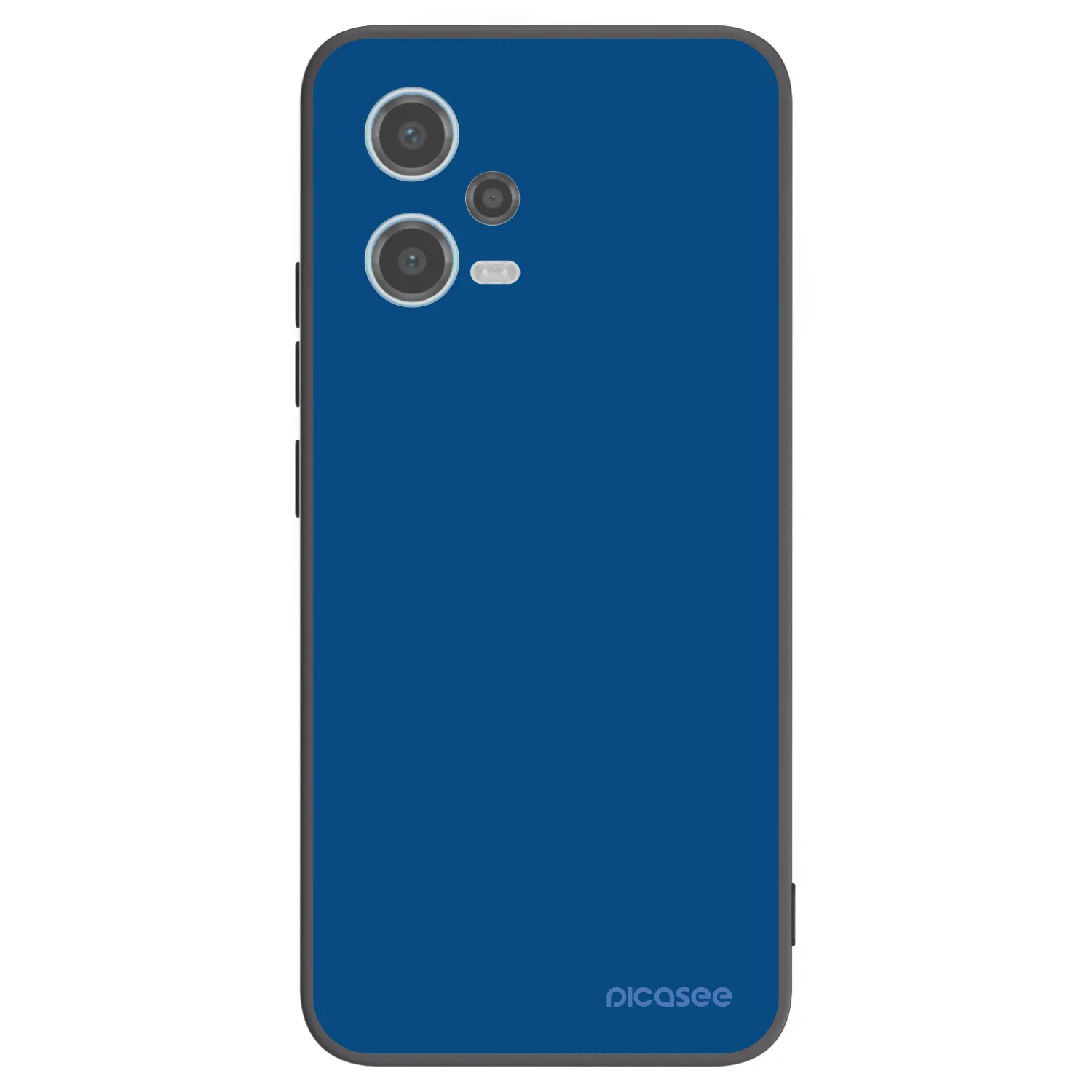Picasee crna silikonska maskica za Xiaomi Redmi Note 12 5G - Navy Blue