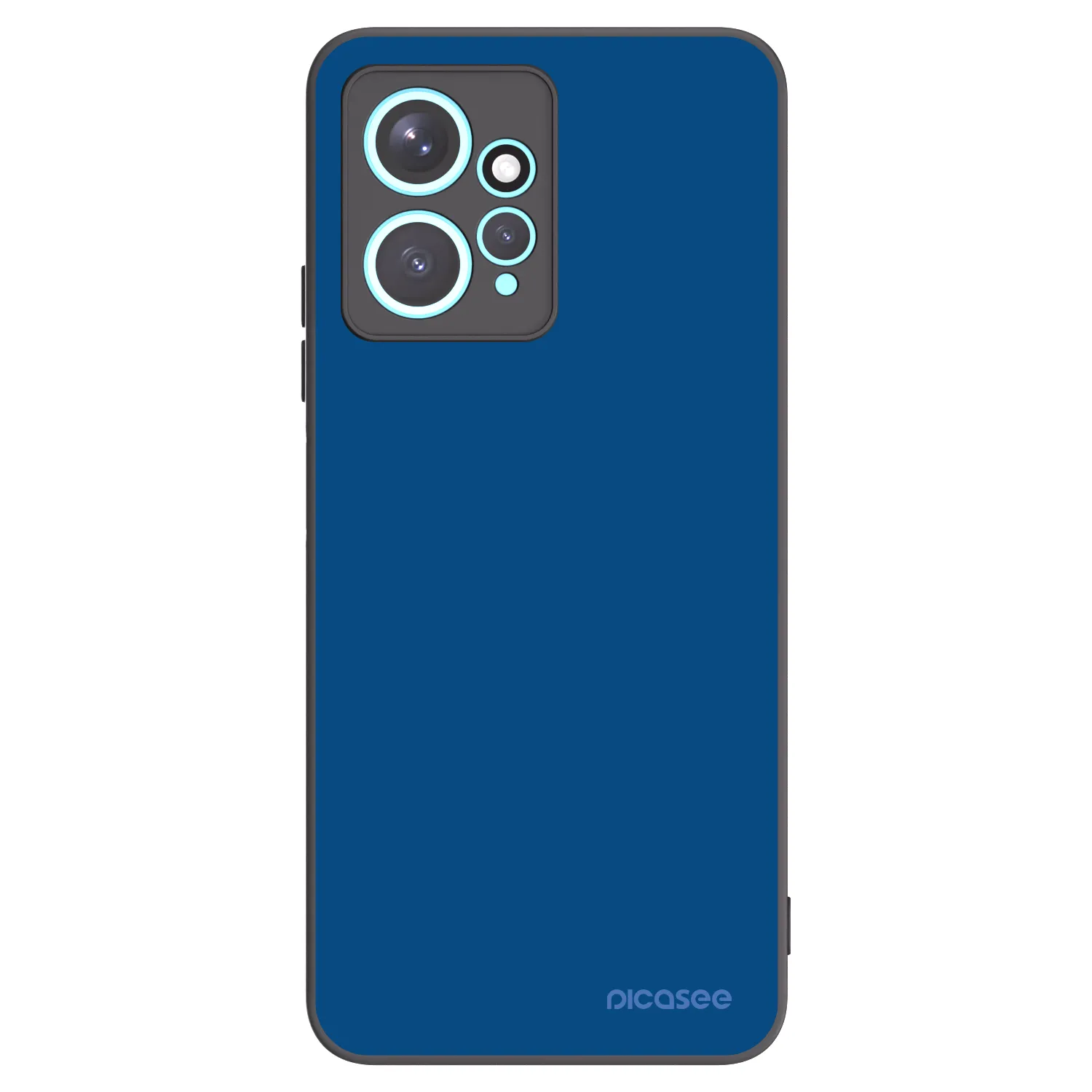 Picasee crna silikonska maskica za Xiaomi Redmi Note 12 4G - Navy Blue