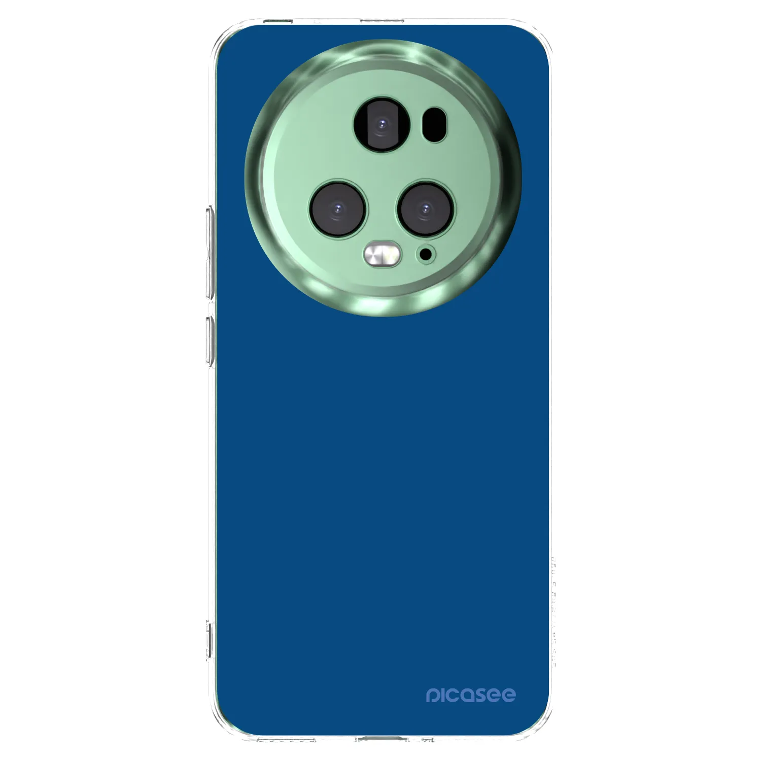 Picasee silikonska prozirna maskica za Honor Magic5 Pro - Navy Blue