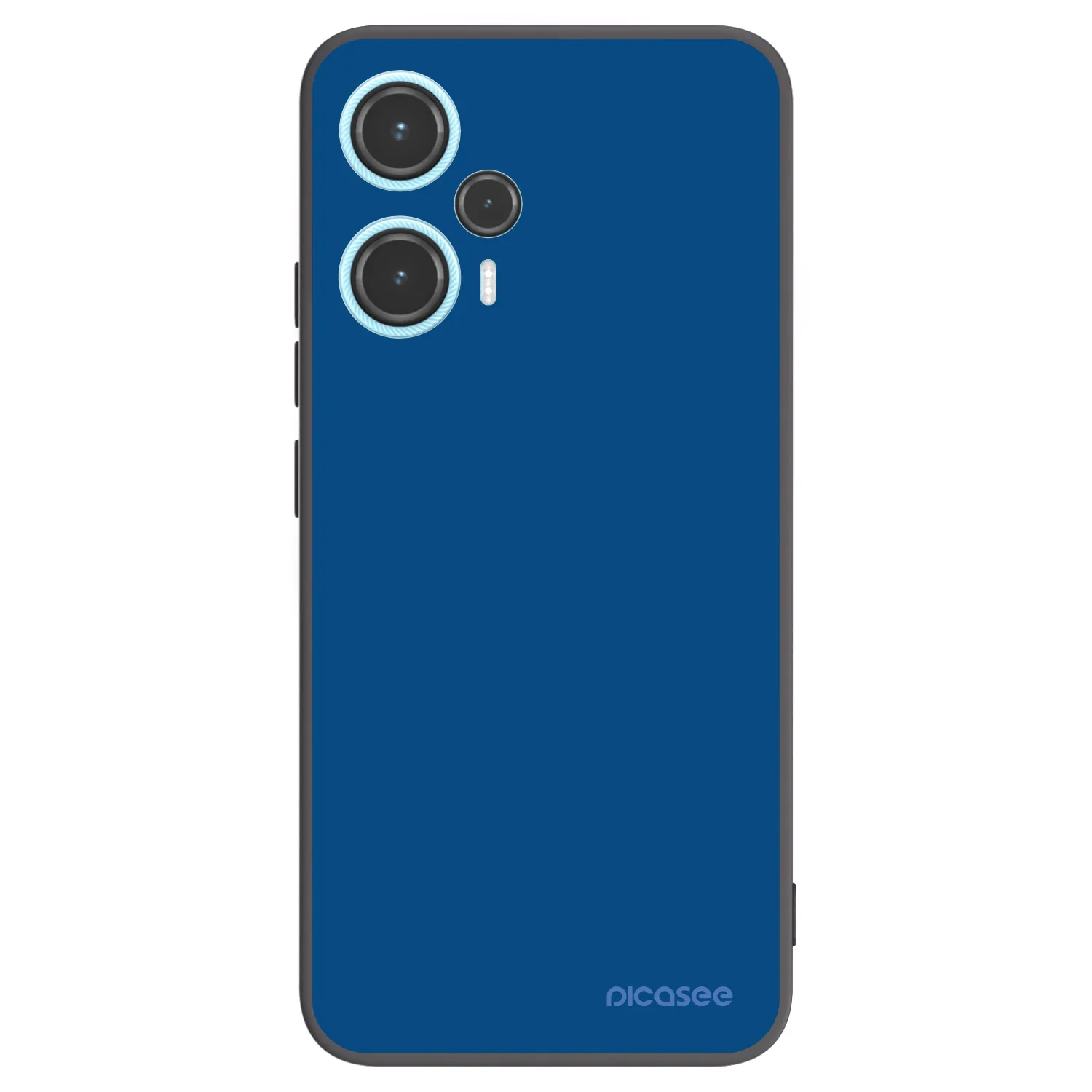 Picasee crna silikonska maskica za Xiaomi Poco F5 - Navy Blue