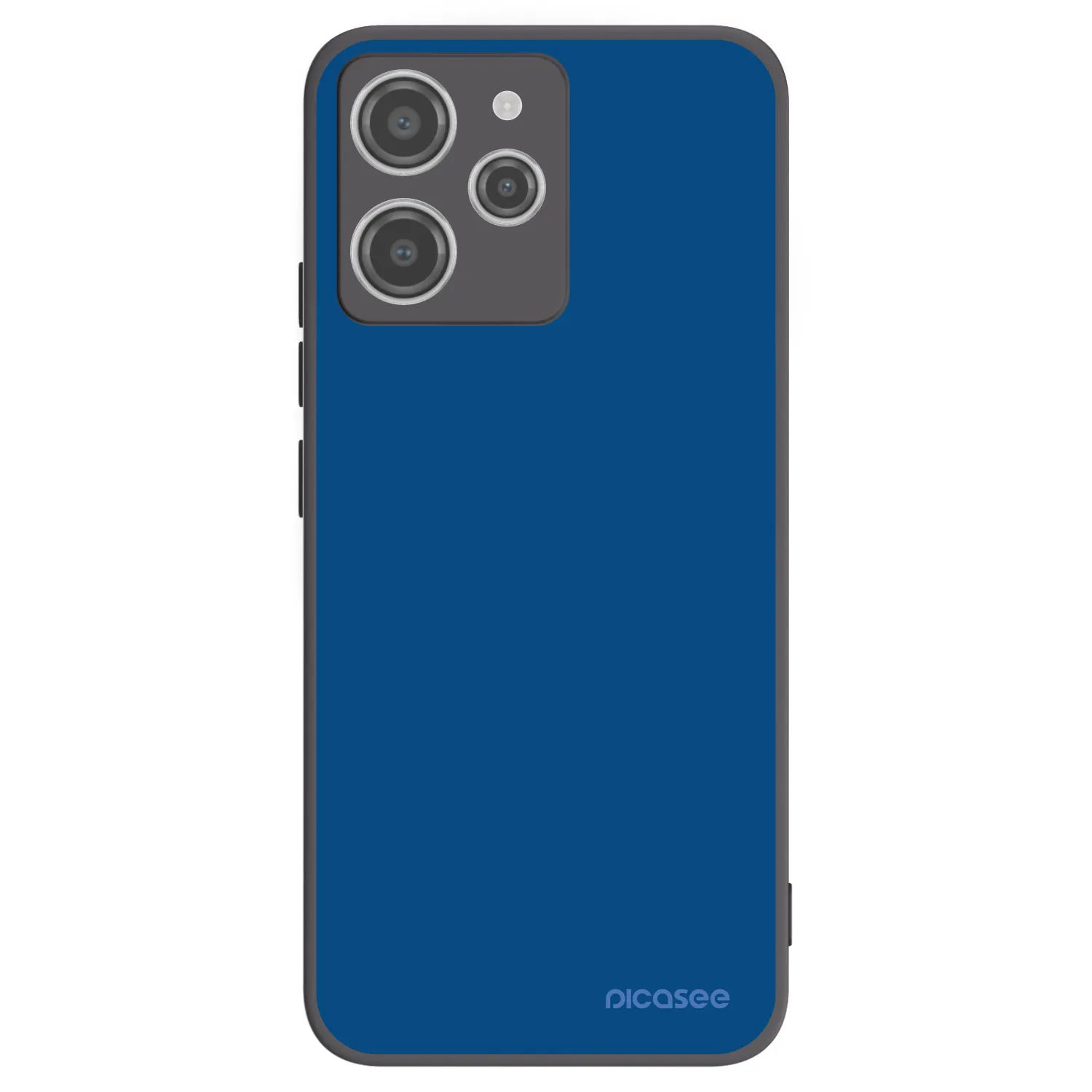 Picasee crna silikonska maskica za Xiaomi Redmi 12 4G - Navy Blue