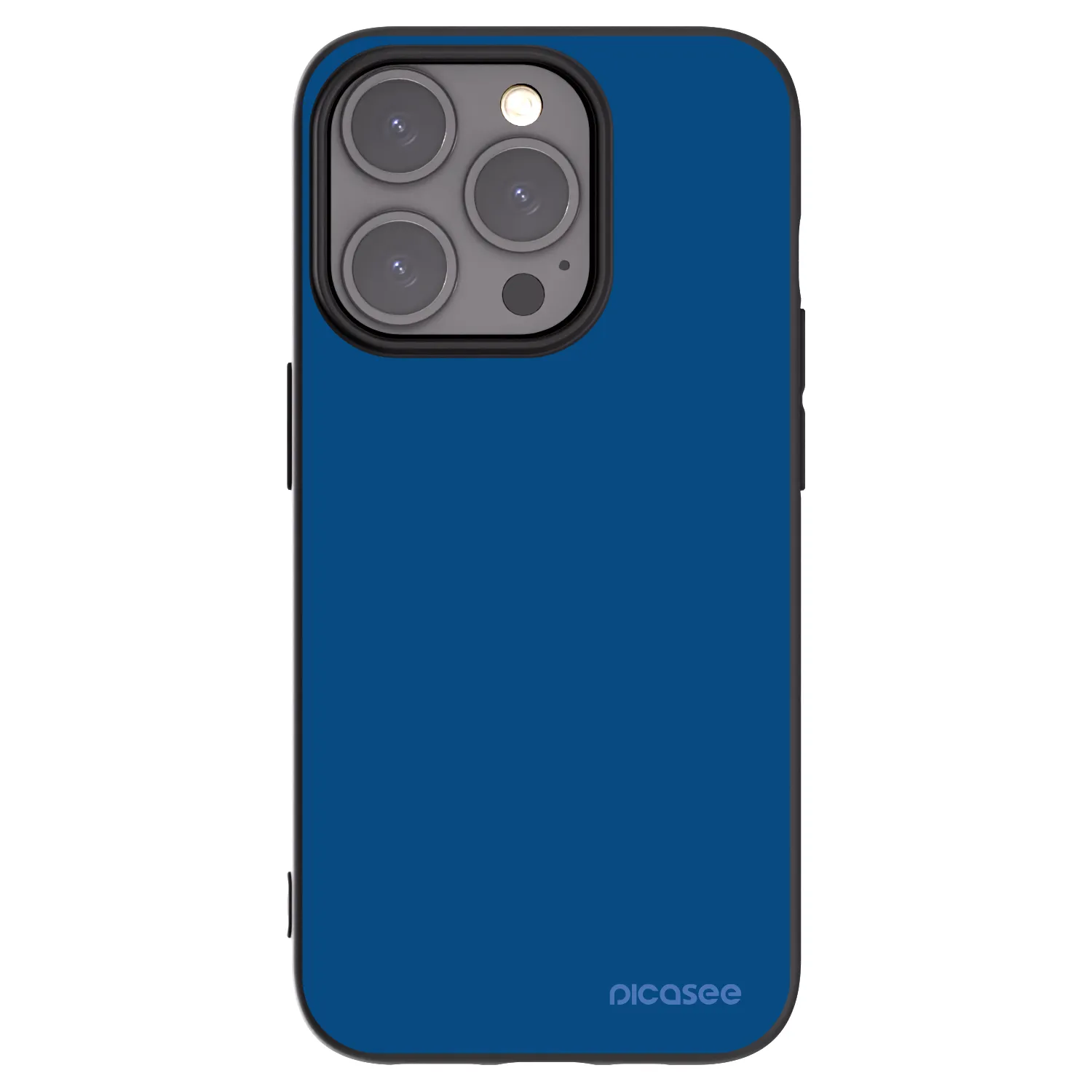 Picasee crna silikonska maskica za Apple iPhone 15 Pro - Navy Blue
