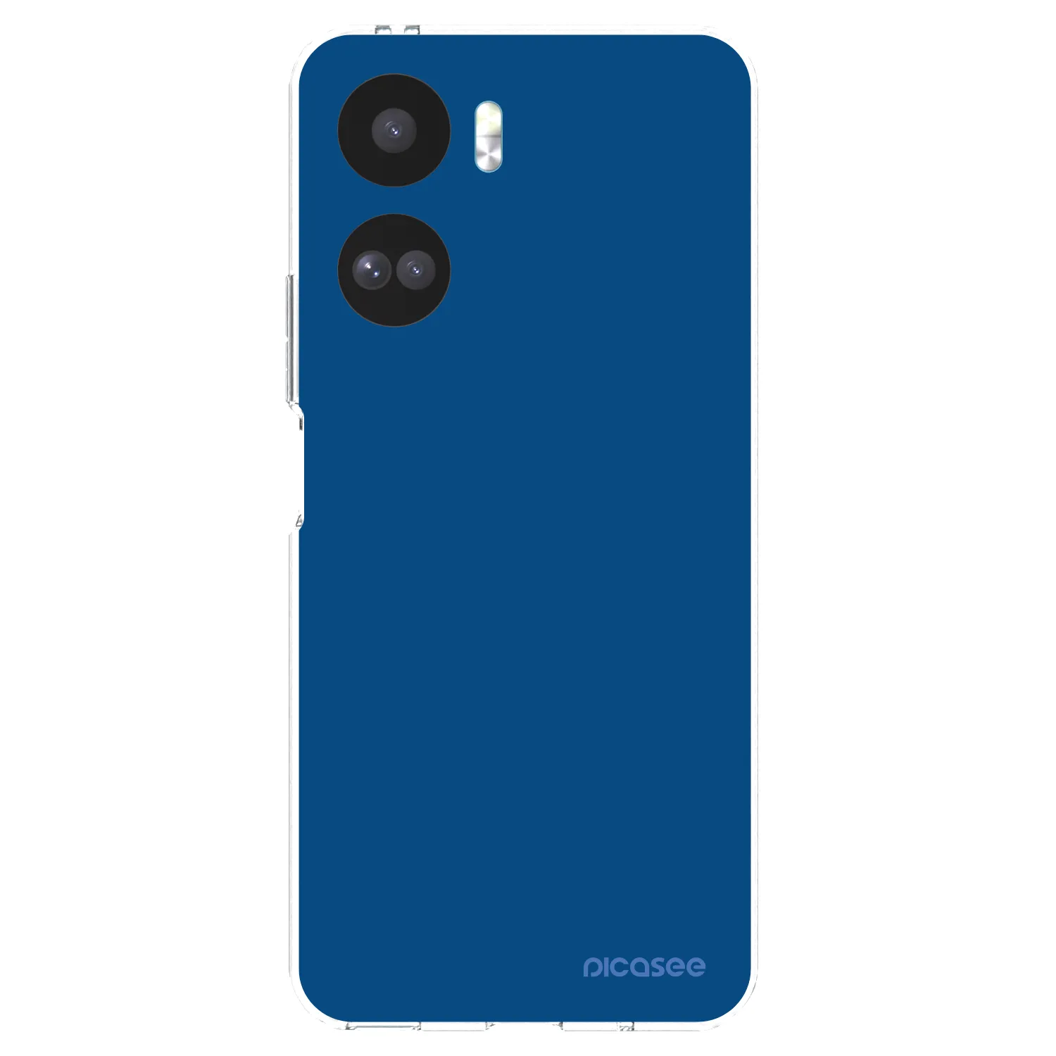 Picasee silikonska prozirna maskica za Honor 90 Lite 5G - Navy Blue