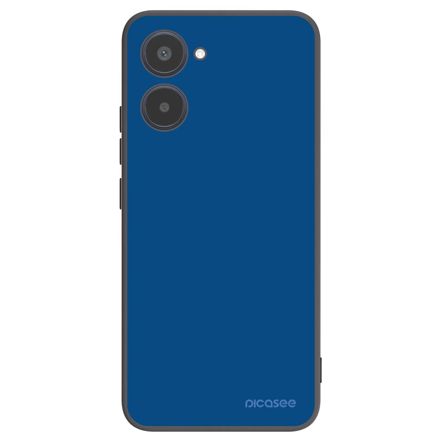 Picasee crna silikonska maskica za Realme 10 4G - Navy Blue