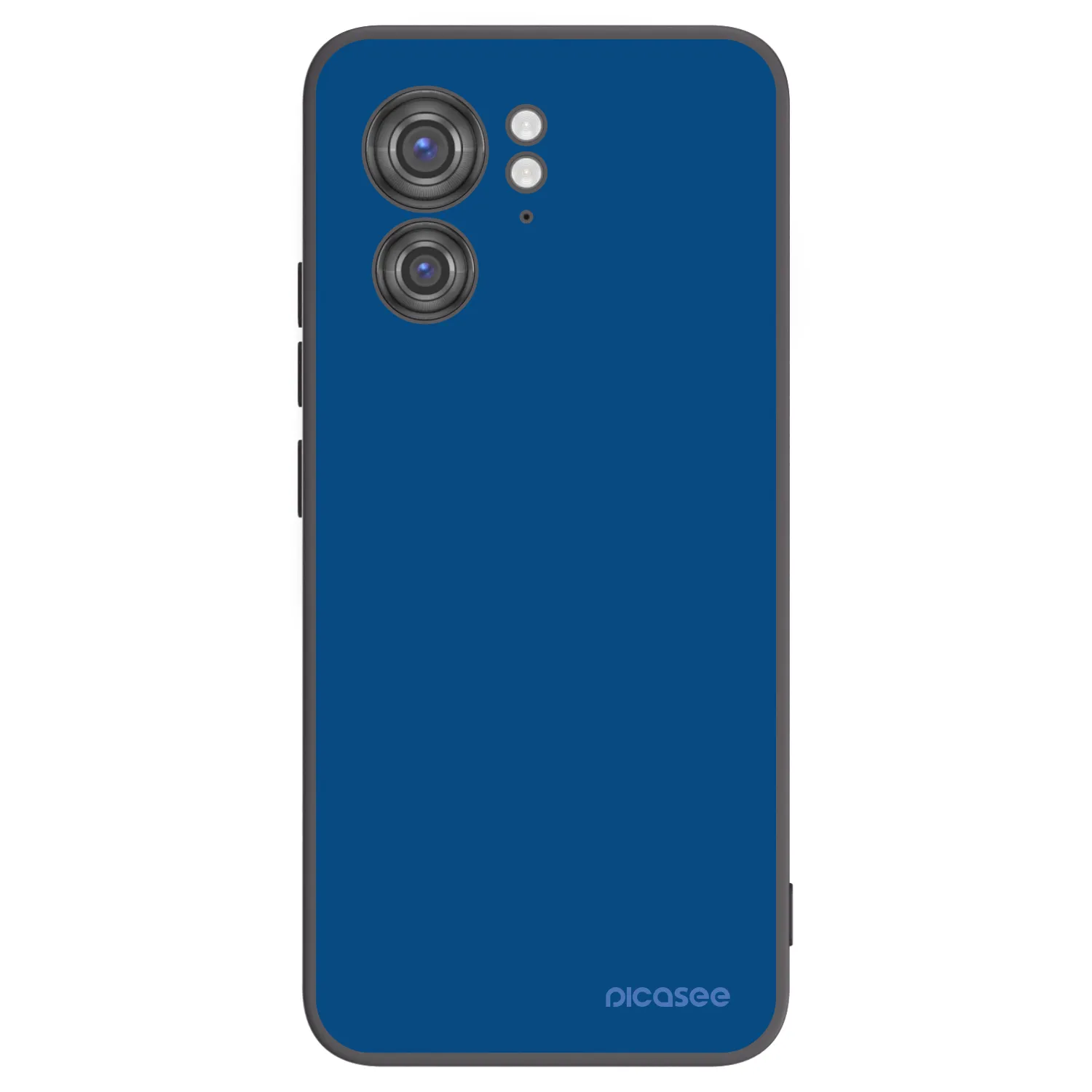 Picasee crna silikonska maskica za Motorola Edge 40 - Navy Blue