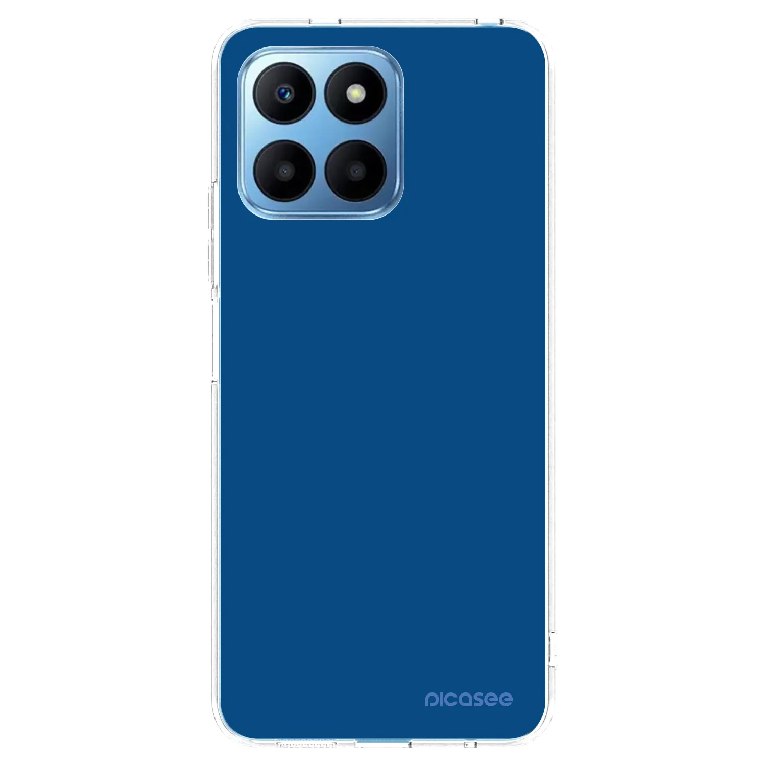 Picasee silikonska prozirna maskica za Honor 70 Lite - Navy Blue