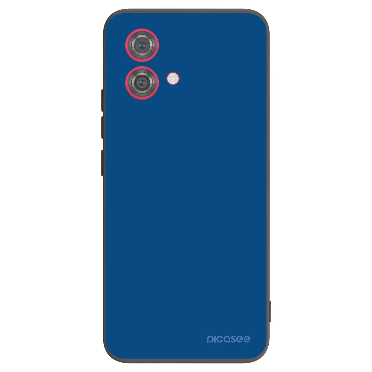 Picasee crna silikonska maskica za Motorola Moto G84 5G - Navy Blue