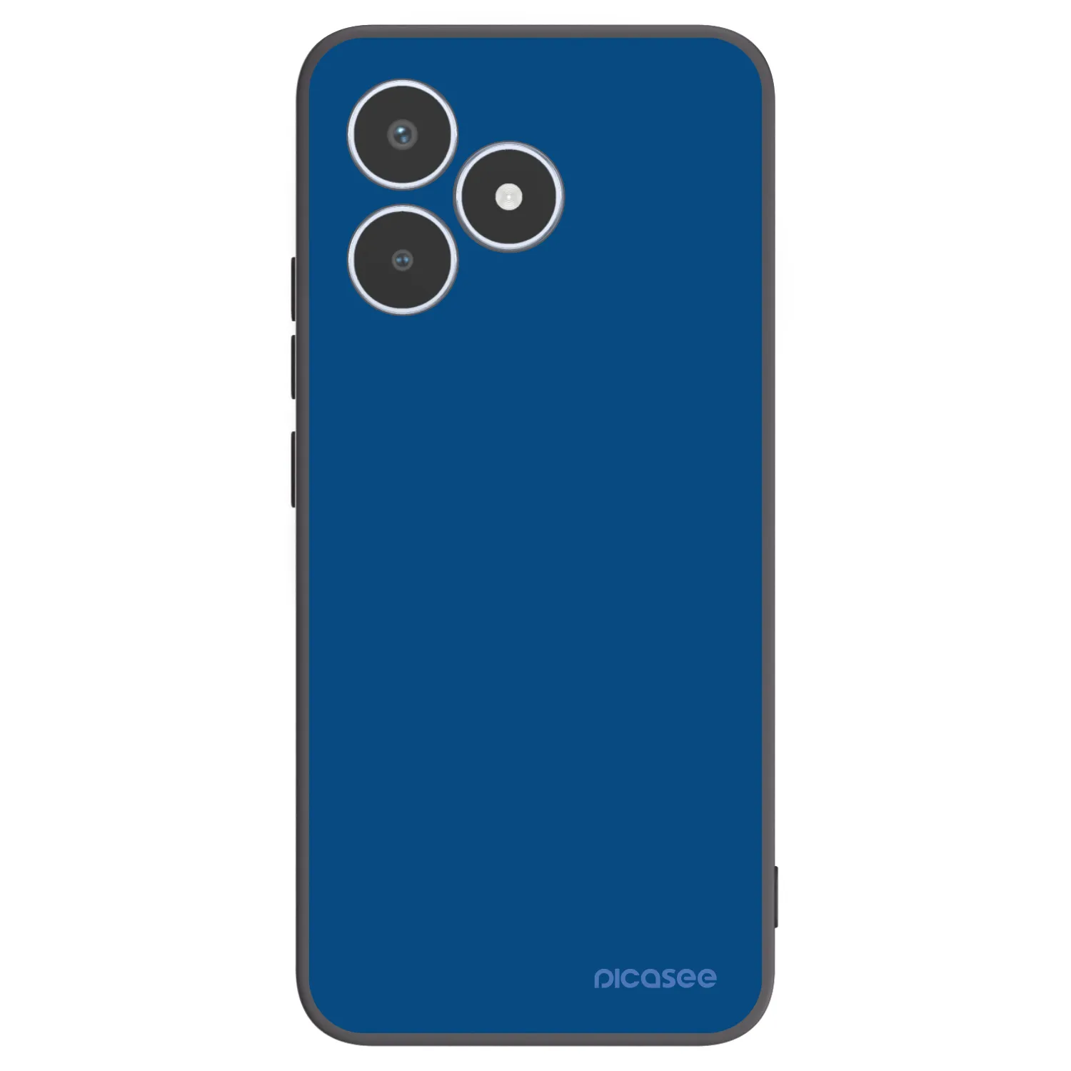 Picasee crna silikonska maskica za Realme C53 - Navy Blue