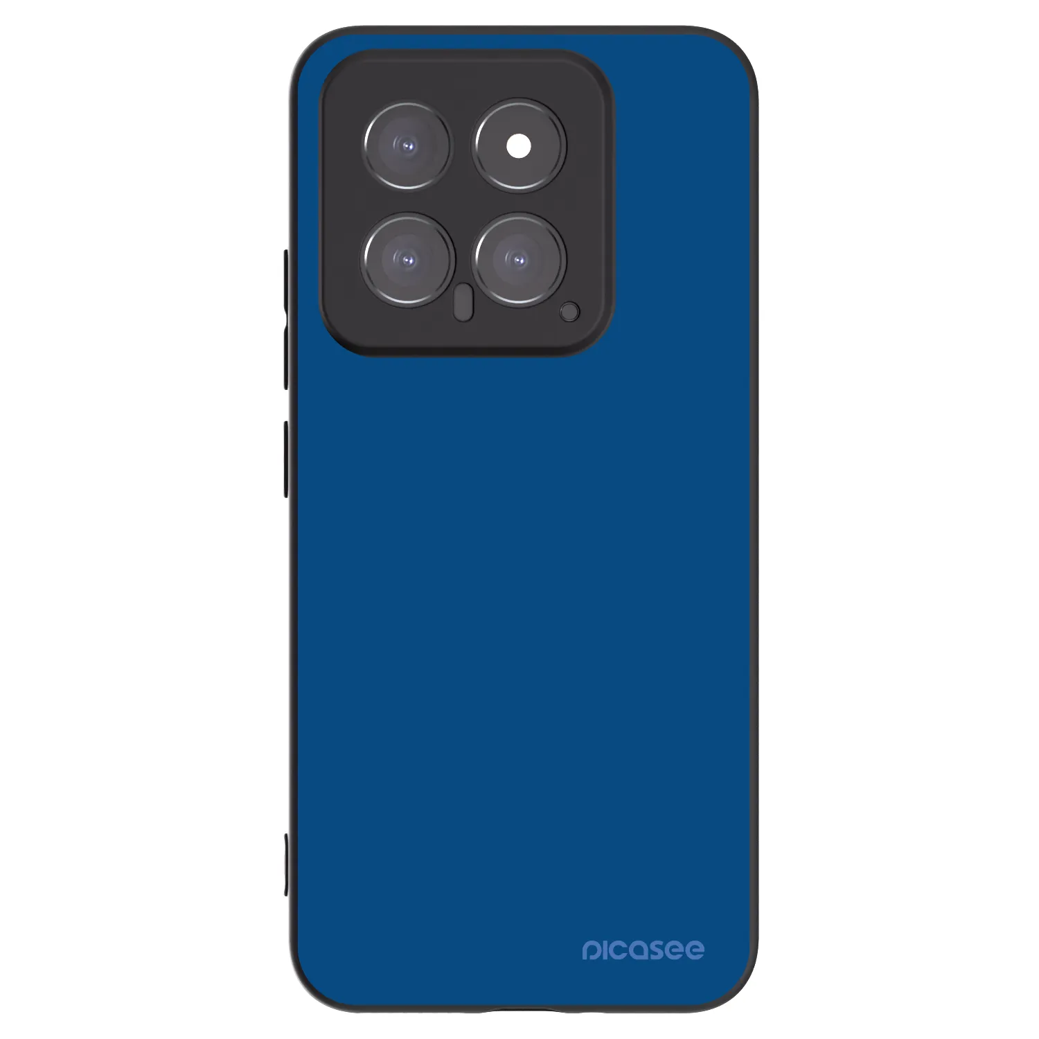 Picasee crna silikonska maskica za Xiaomi 14 - Navy Blue