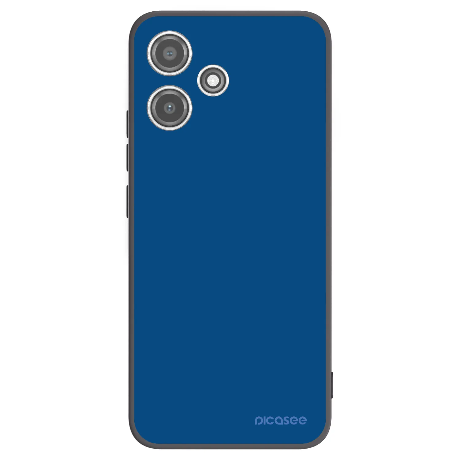 Picasee crna silikonska maskica za Xiaomi Redmi 12 5G - Navy Blue