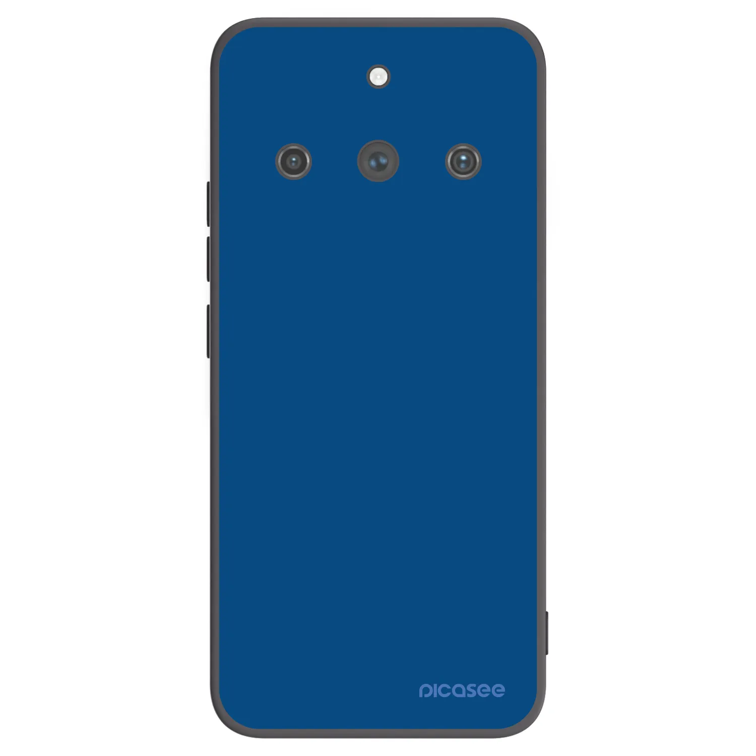 Picasee crna silikonska maskica za Realme 11 Pro+ - Navy Blue