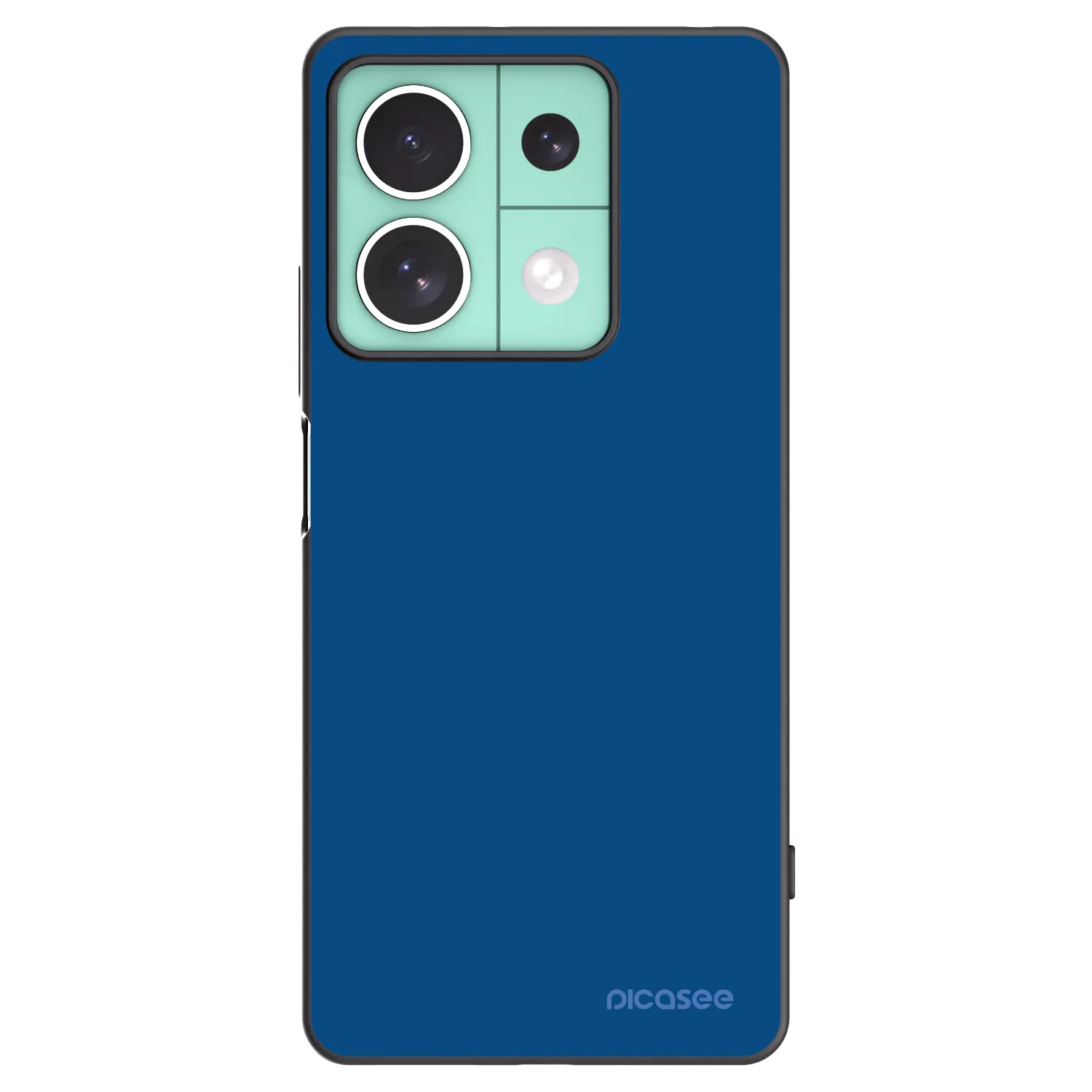 Picasee crna silikonska maskica za Xiaomi Redmi Note 13 5G - Navy Blue