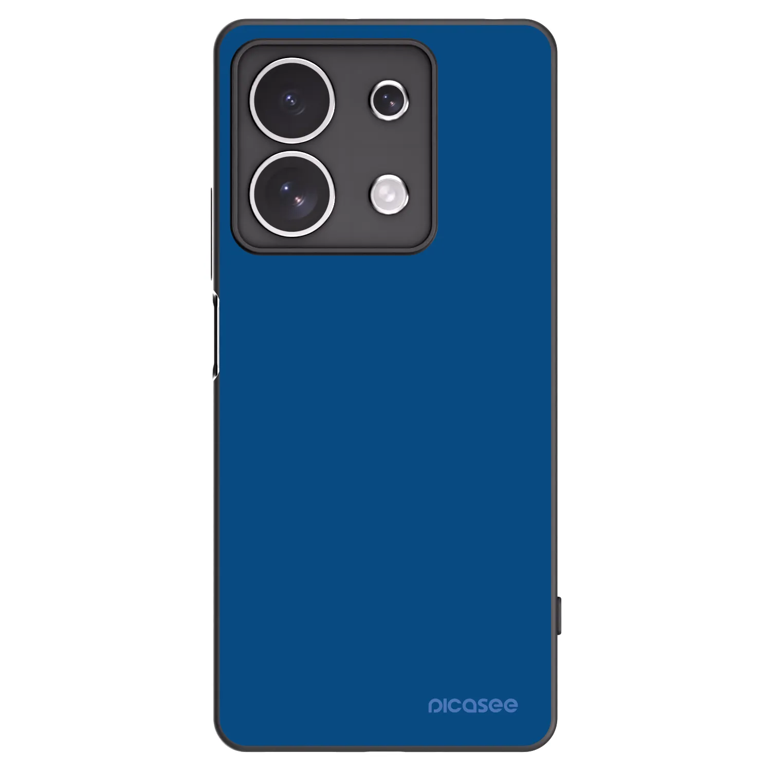 Picasee crna silikonska maskica za Xiaomi Redmi Note 13 4G - Navy Blue