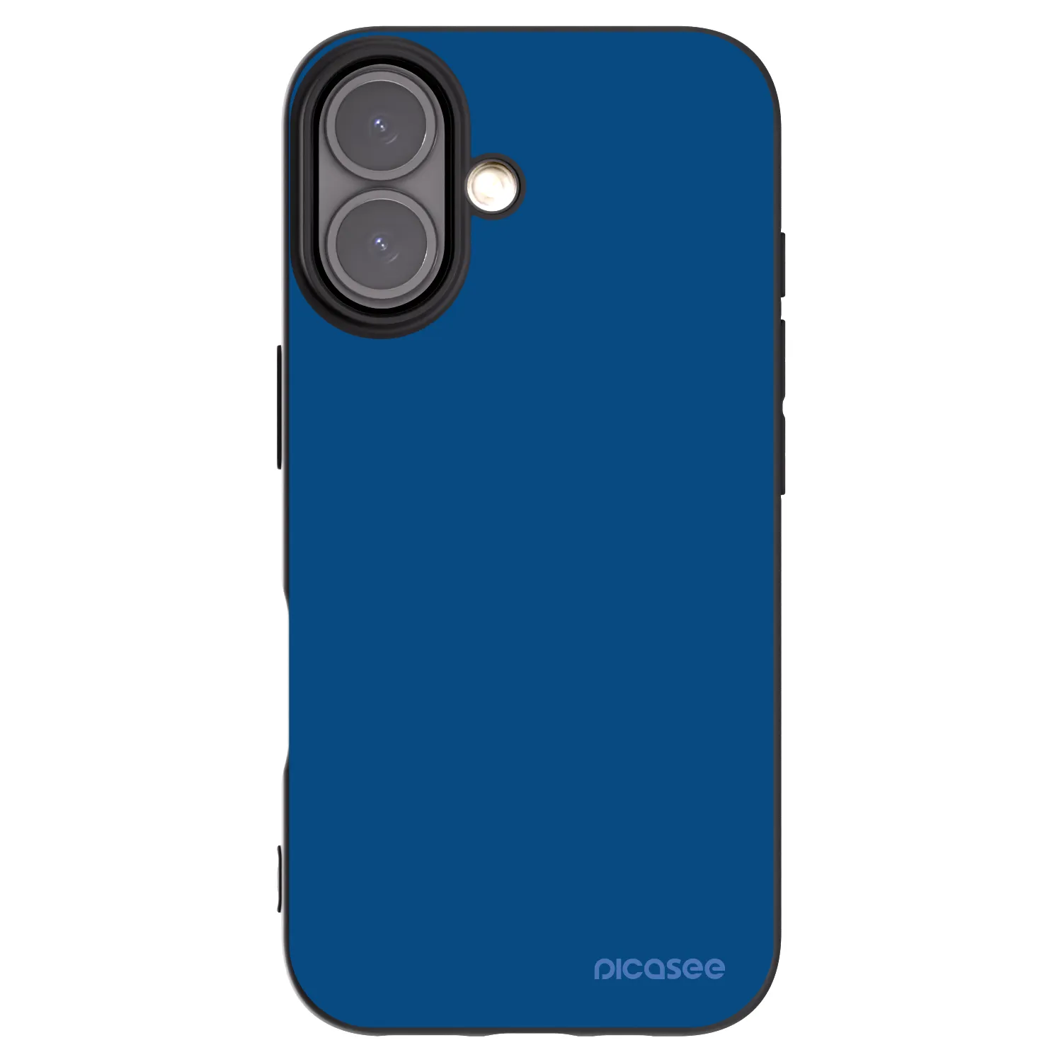 Picasee crna silikonska maskica za Apple iPhone 16 - Navy Blue