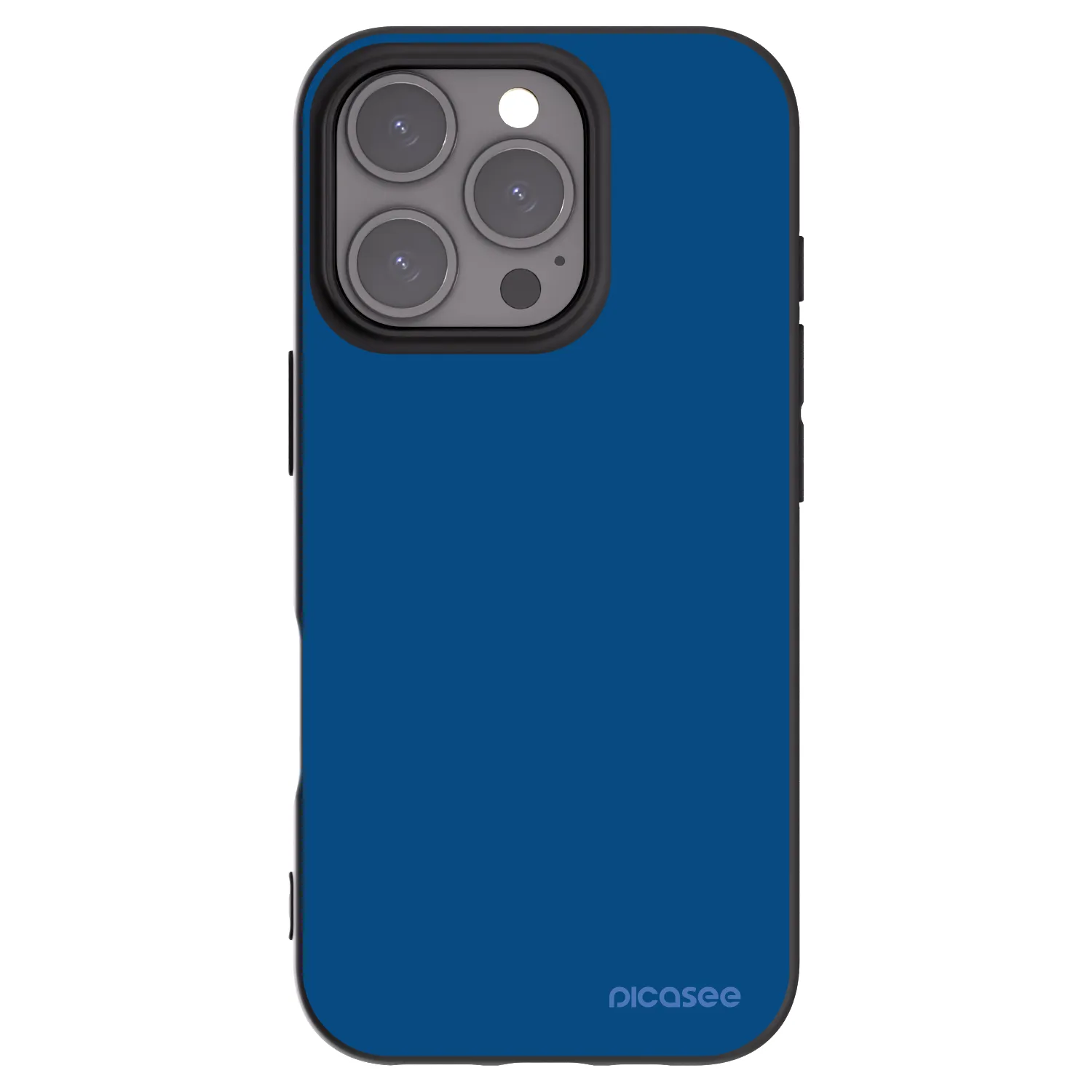 Picasee crna silikonska maskica za Apple iPhone 16 Pro - Navy Blue