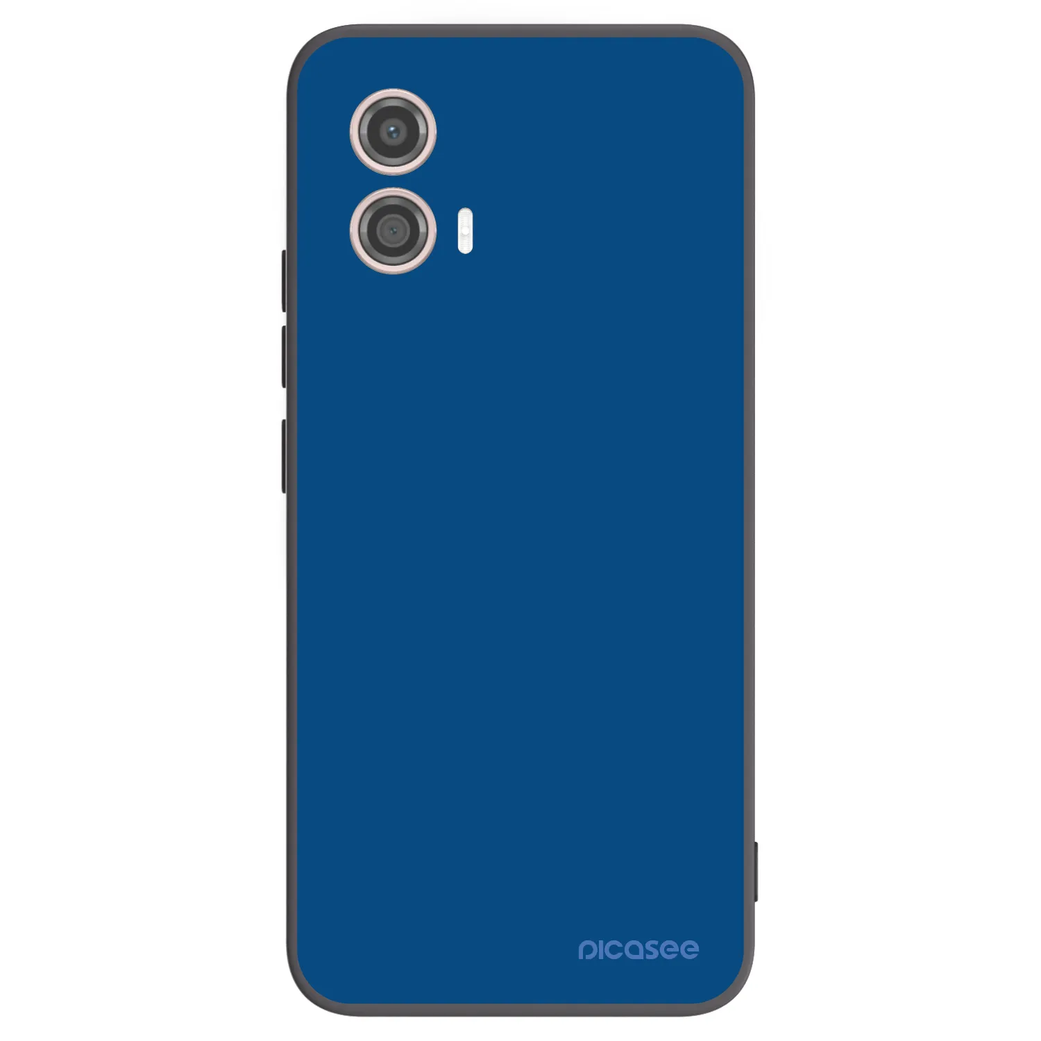 Picasee crna silikonska maskica za Motorola Moto G53 5G - Navy Blue