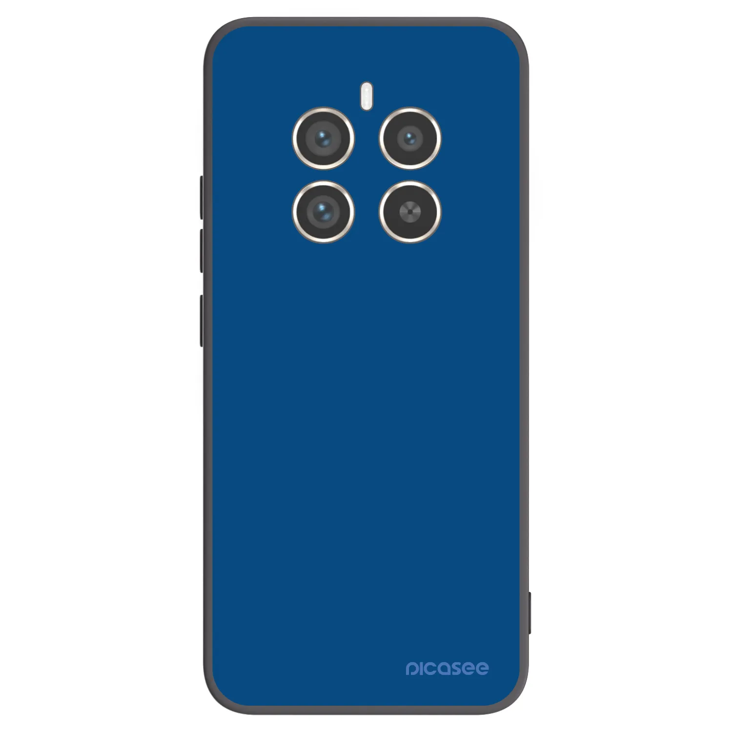 Picasee crna silikonska maskica za Realme 12 Pro 5G - Navy Blue