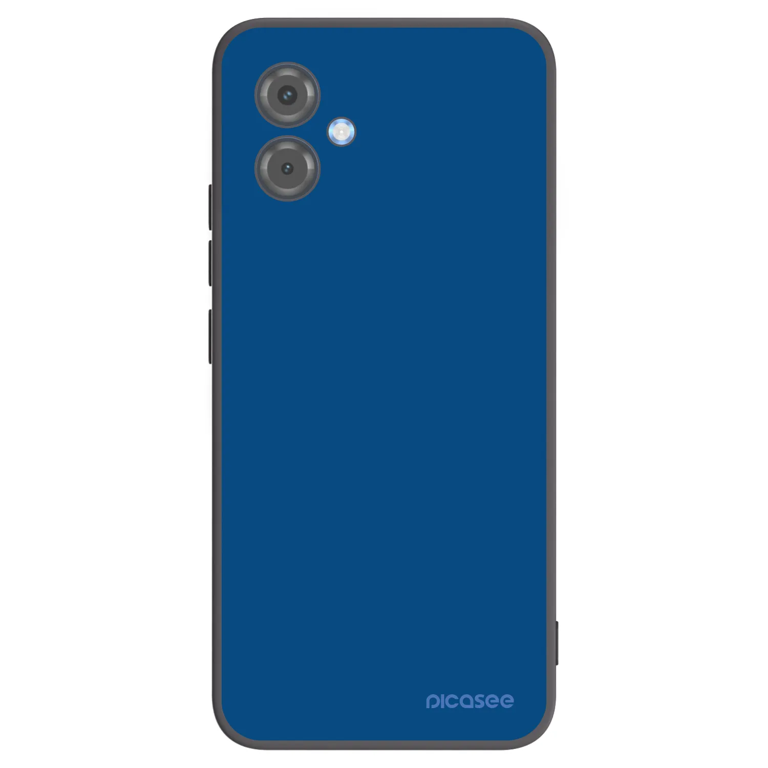 Picasee crna silikonska maskica za Motorola Moto G14 - Navy Blue