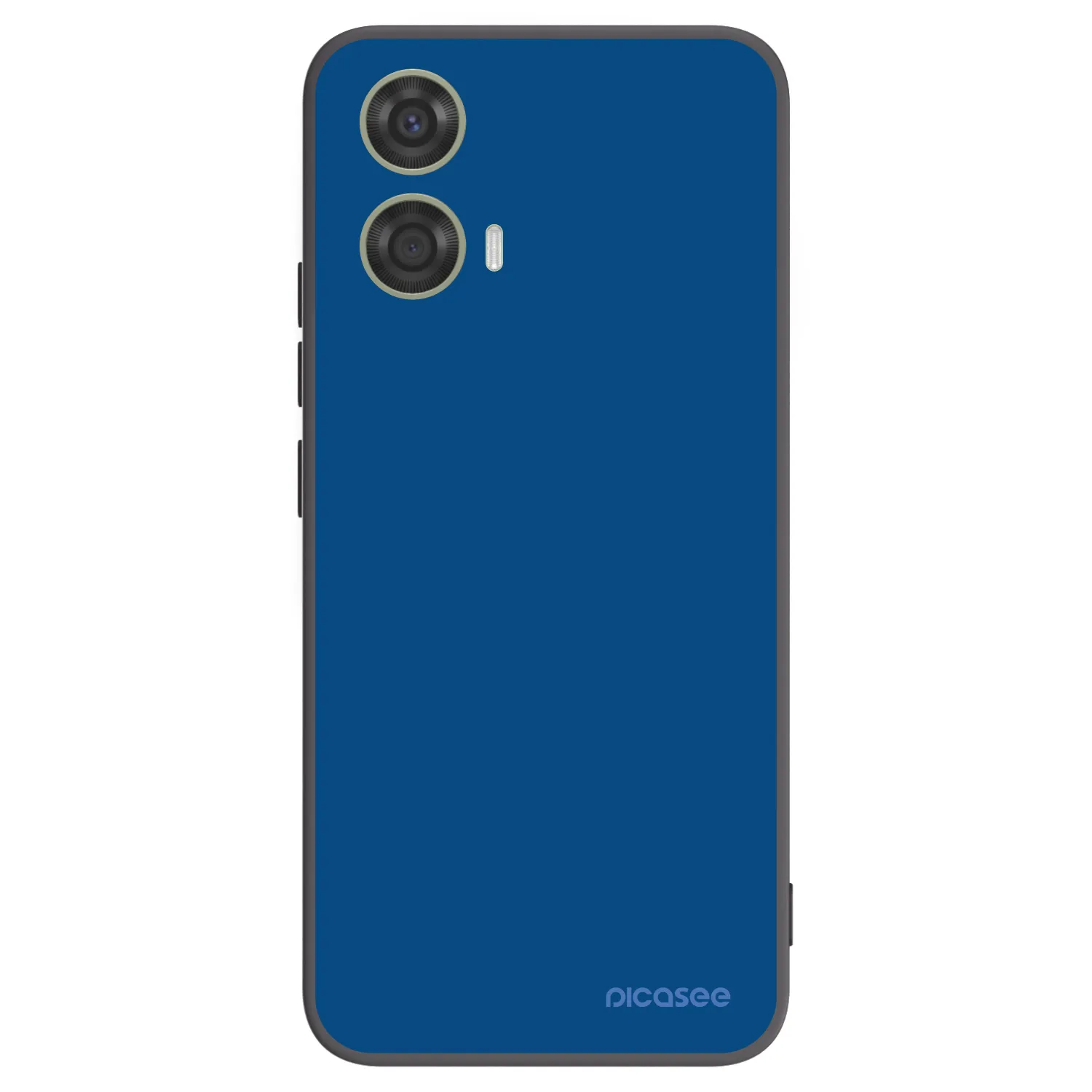 Picasee crna silikonska maskica za Motorola Moto G24 - Navy Blue