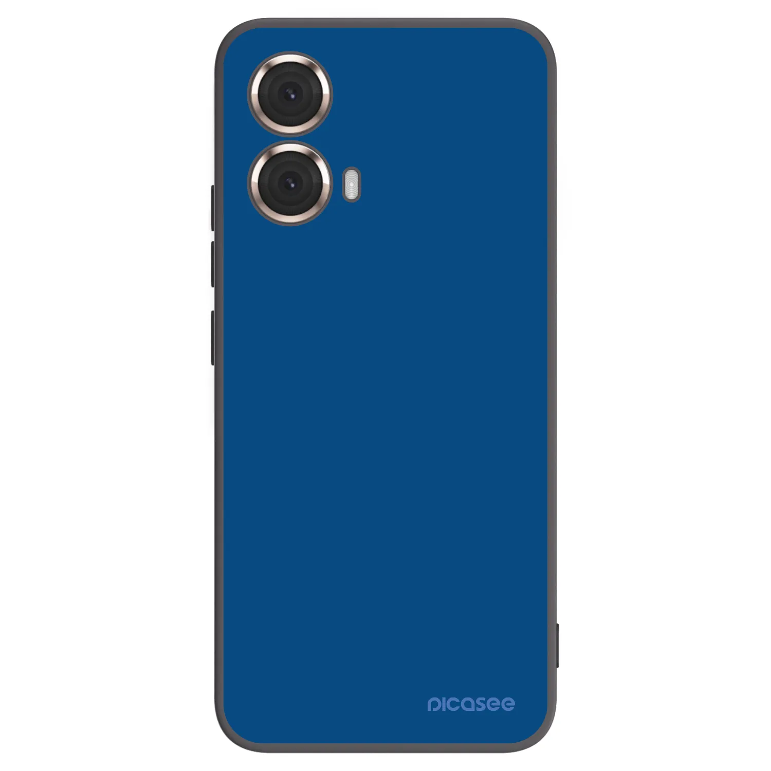 Picasee crna silikonska maskica za Motorola Moto G85 - Navy Blue