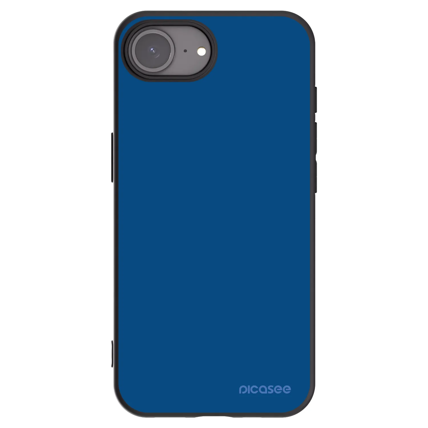 Picasee crna silikonska maskica za Apple iPhone 16e - Navy Blue