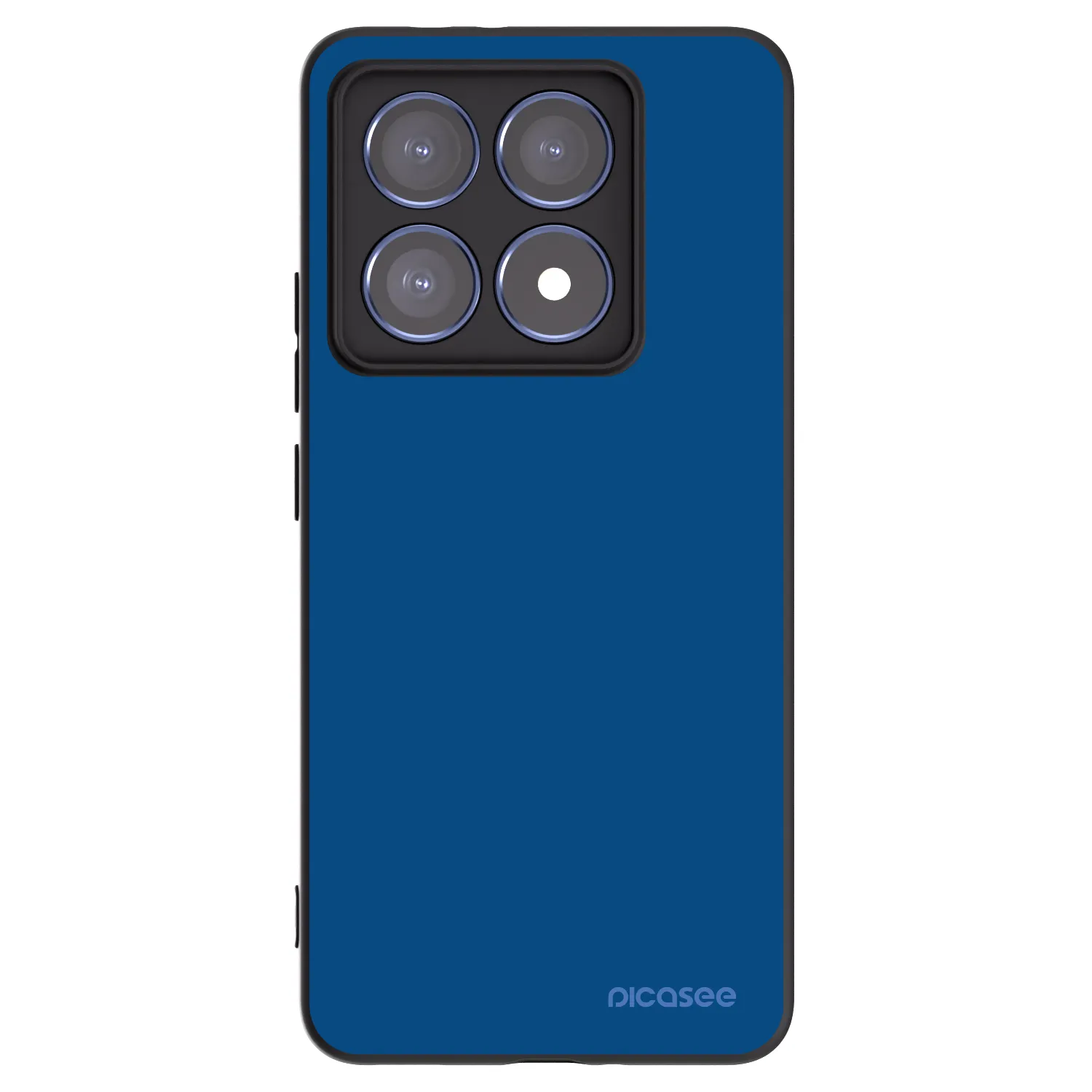 Picasee crna silikonska maskica za Xiaomi 14T Pro - Navy Blue