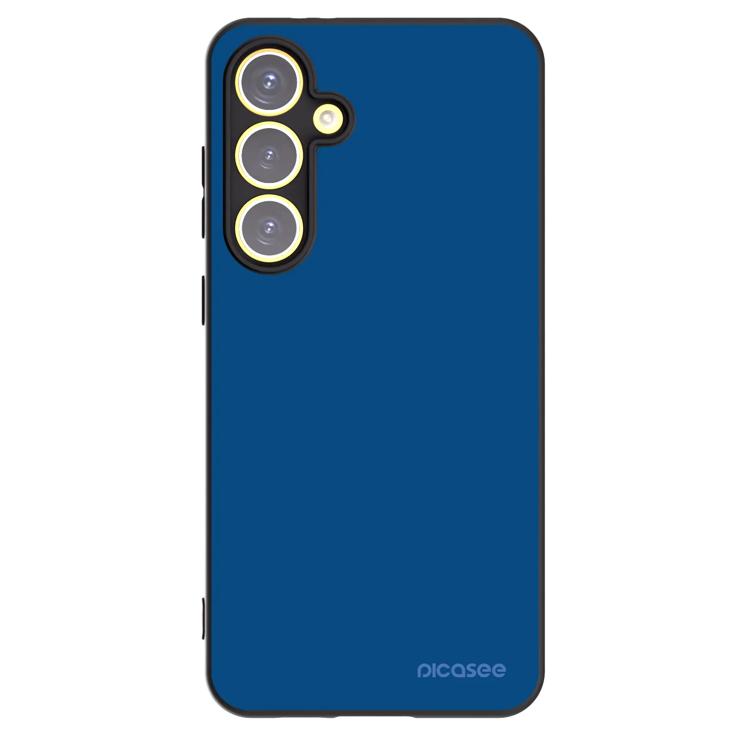 Picasee crna silikonska maskica za Samsung Galaxy S24 FE S721B - Navy Blue