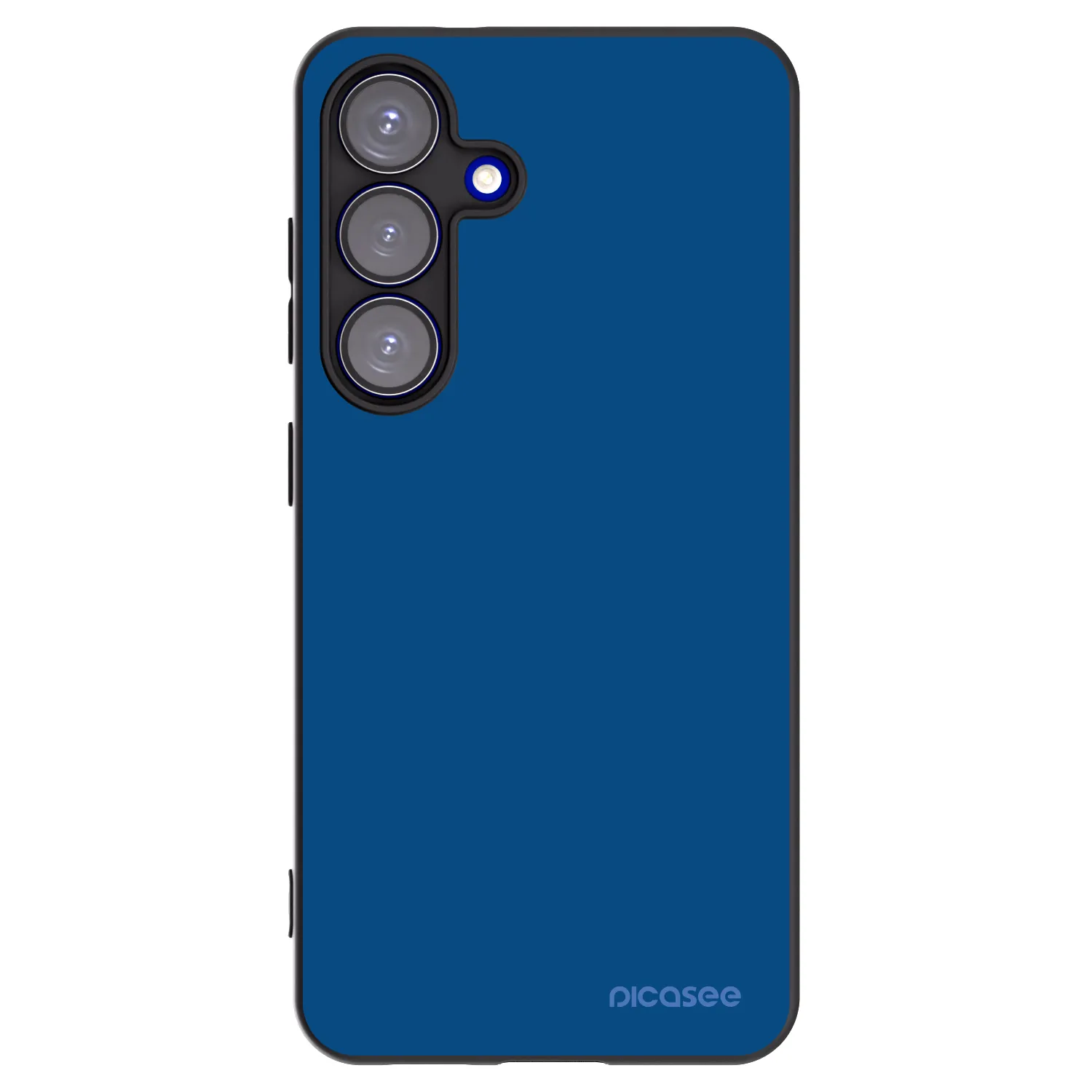 Picasee crna silikonska maskica za Samsung Galaxy S25 5G - Navy Blue