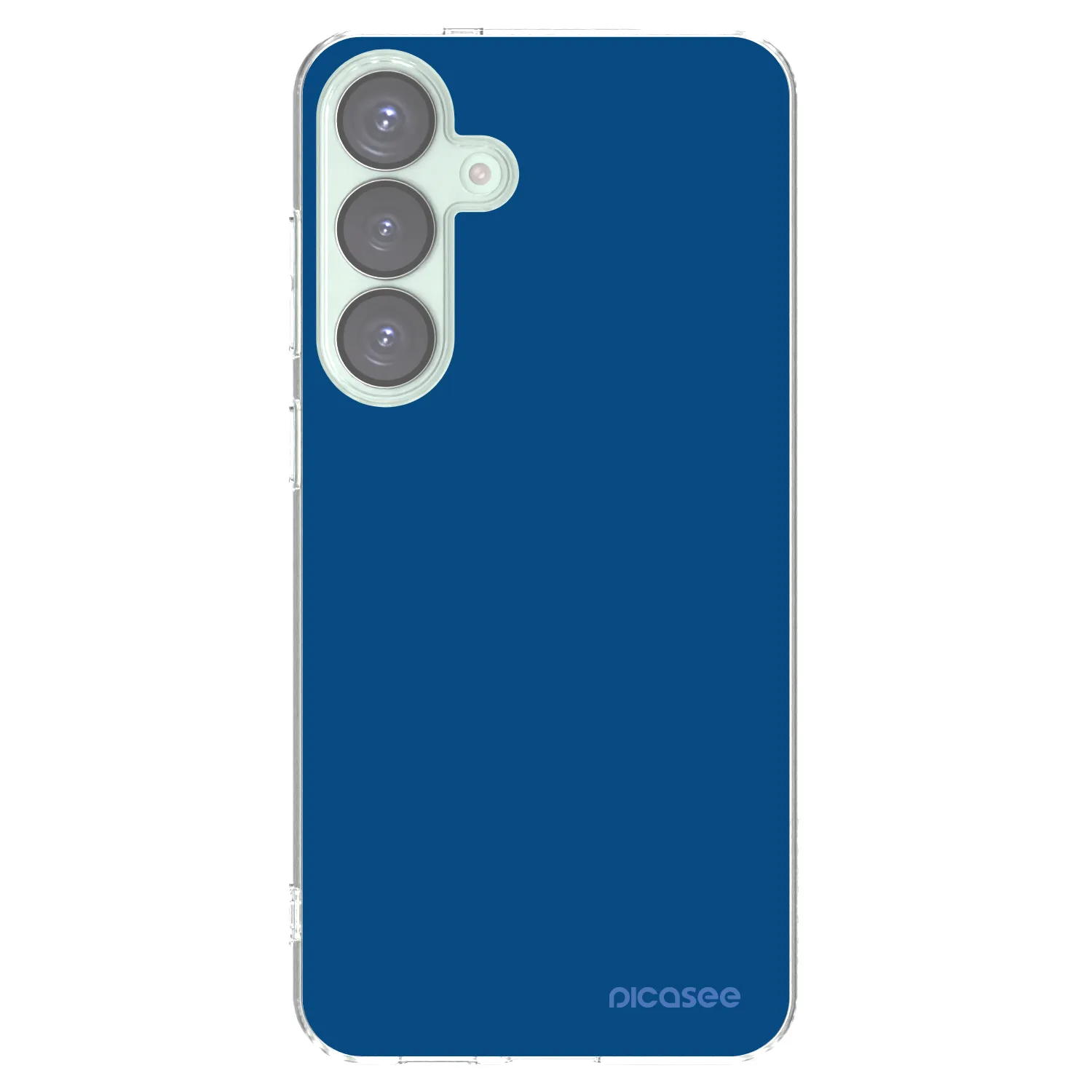 Picasee silikonska prozirna maskica za Samsung Galaxy S25+ 5G - Navy Blue