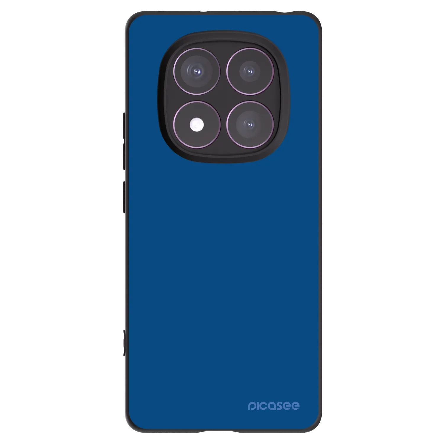 Picasee crna silikonska maskica za Xiaomi Redmi Note 14 Pro 4G - Navy Blue
