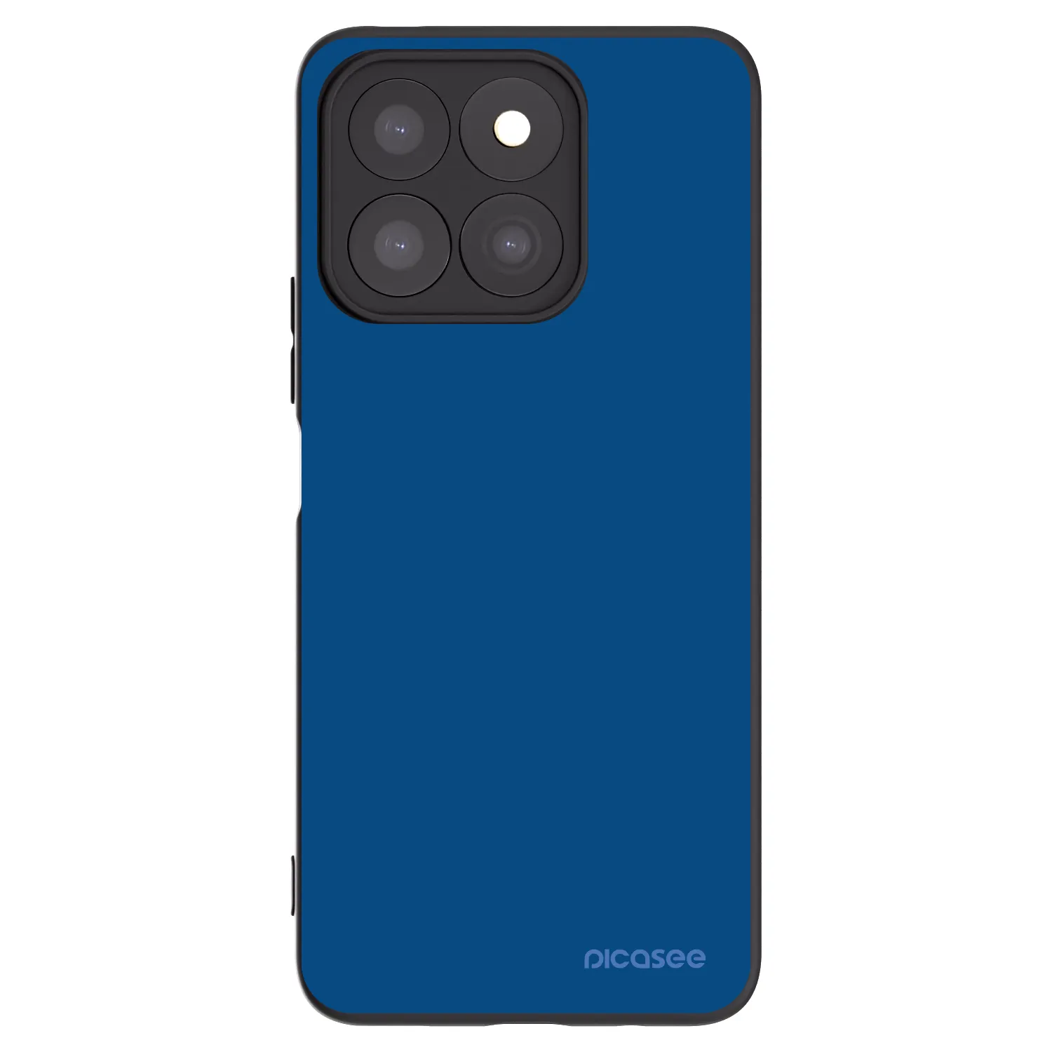 Picasee crna silikonska maskica za Honor X8c - Navy Blue