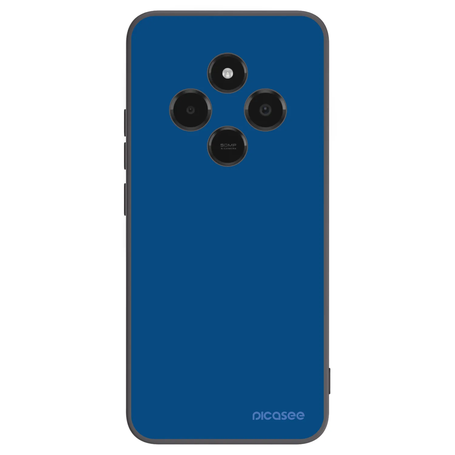 Picasee crna silikonska maskica za Xiaomi Poco C75 - Navy Blue