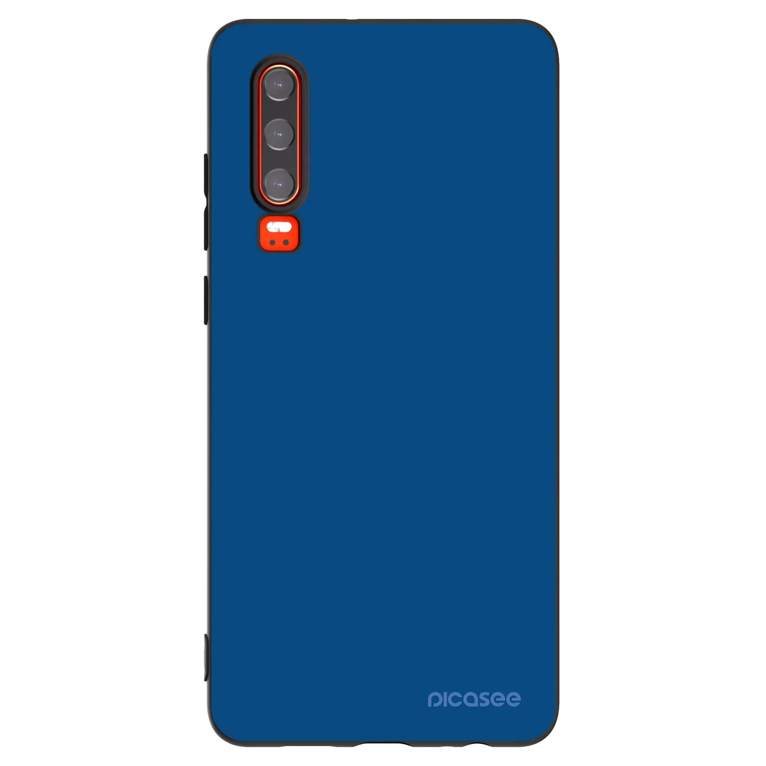 Picasee crna silikonska maskica za Huawei P30 - Navy Blue