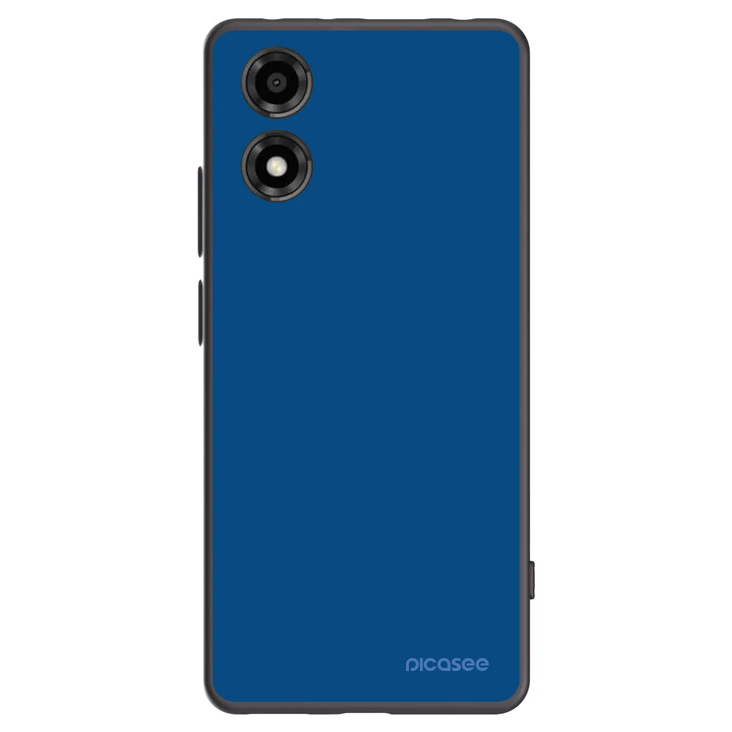 Picasee crna silikonska maskica za Motorola Moto E14 - Navy Blue