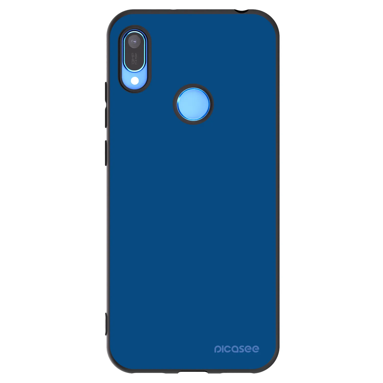 Picasee crna silikonska maskica za Huawei Y6 2019 - Navy Blue